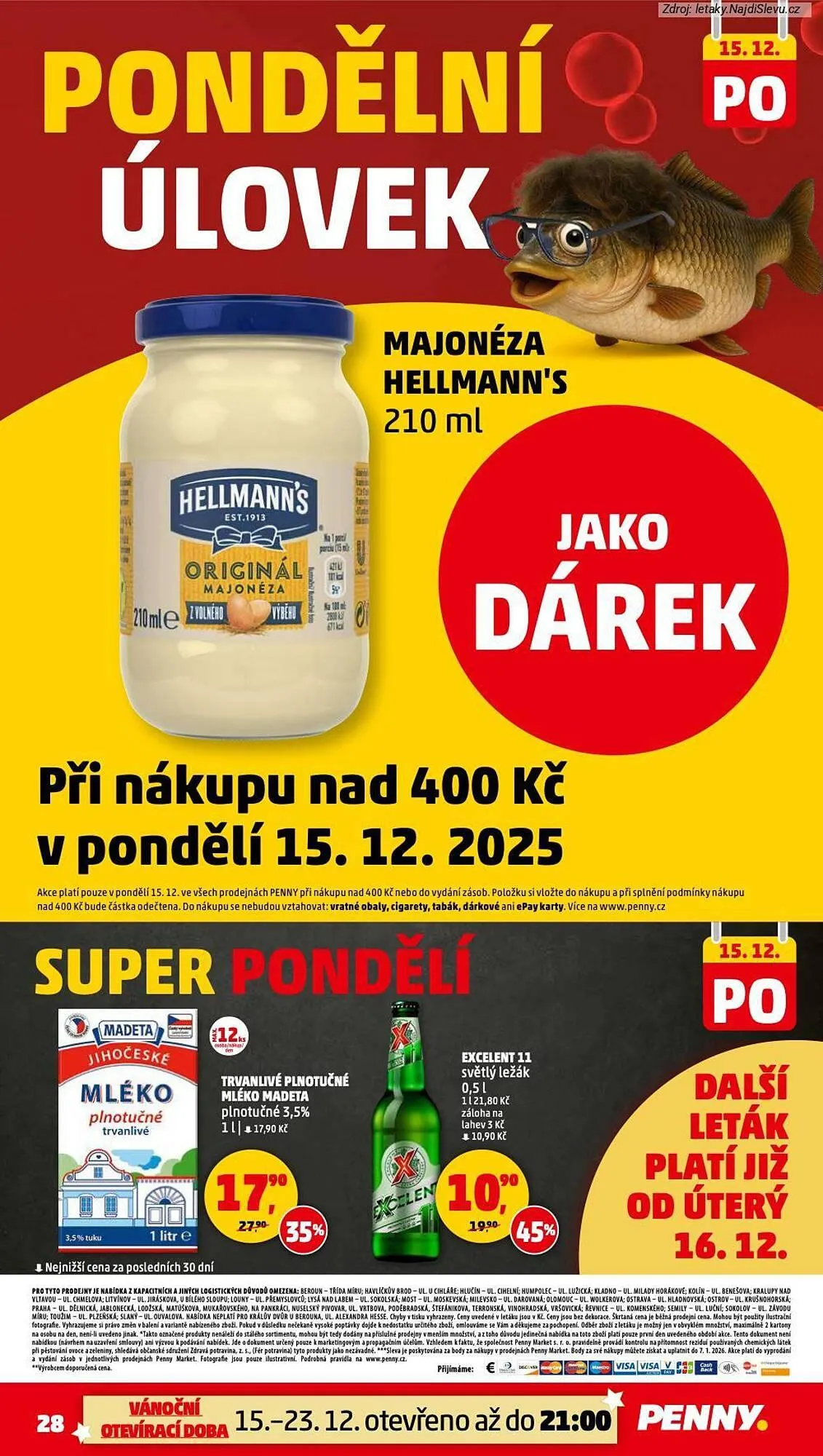 Penny Market leták - 11. prosince 15. prosince 2025 - Page 28