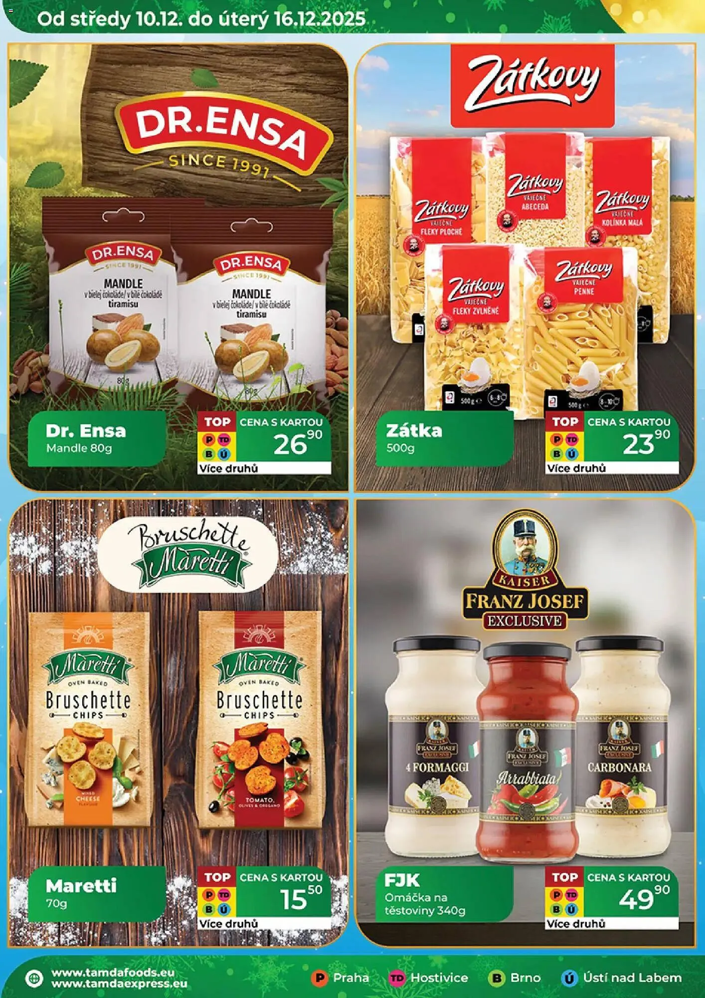 Tamda Foods leták - 10. prosince 16. prosince 2025 - Page 12