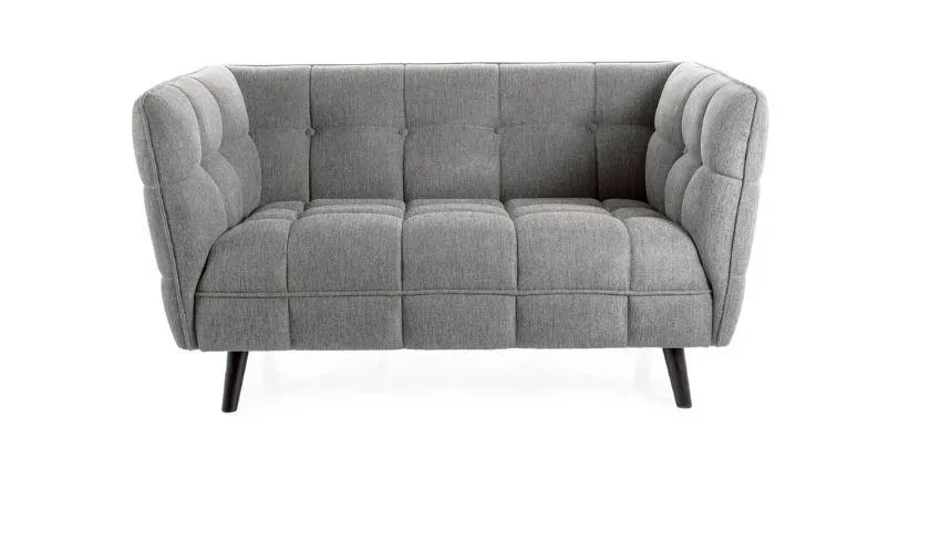 Pohovka šedá CASTELLO 2