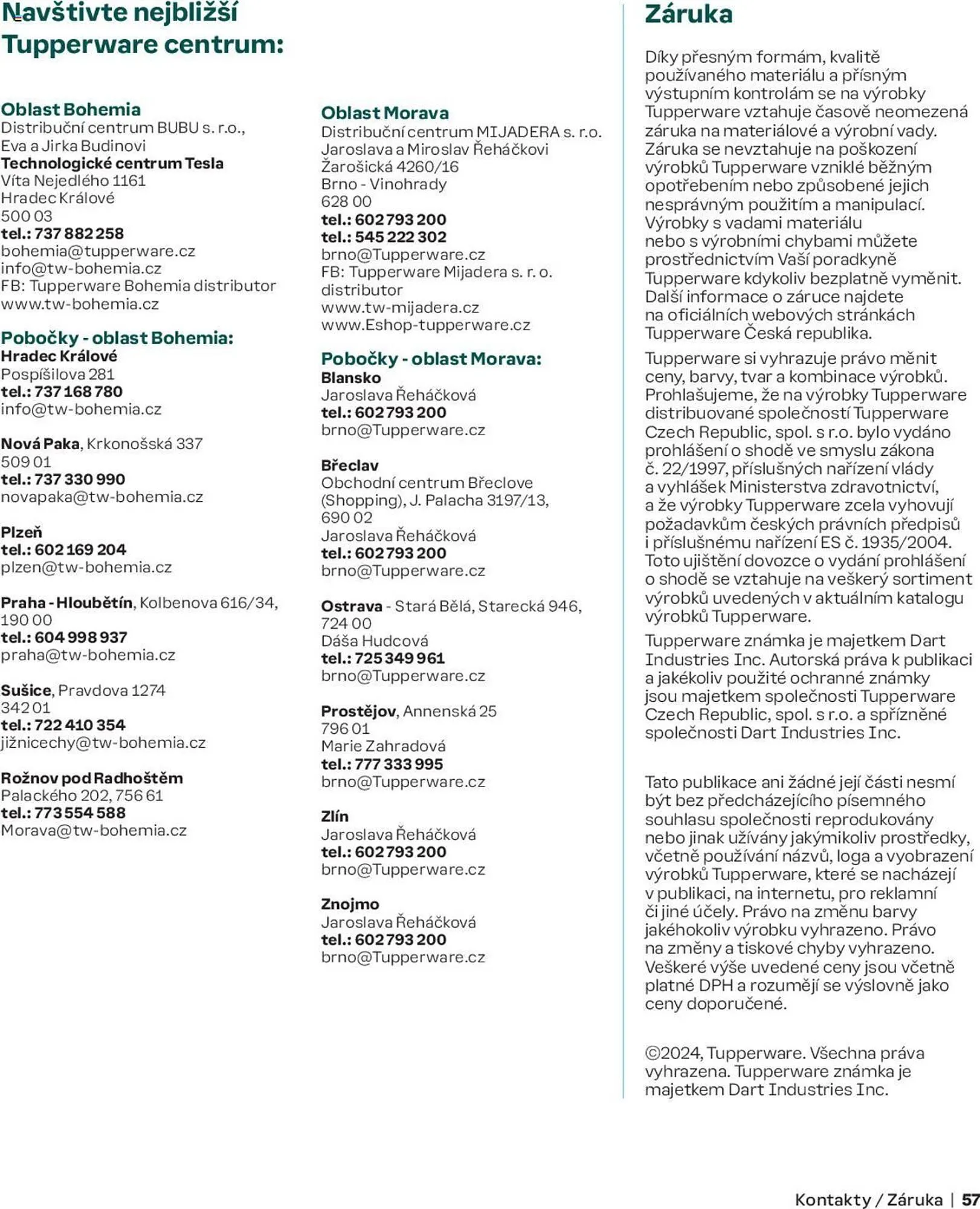 Tupperware leták - 2. září 28. února 2025 - Page 57