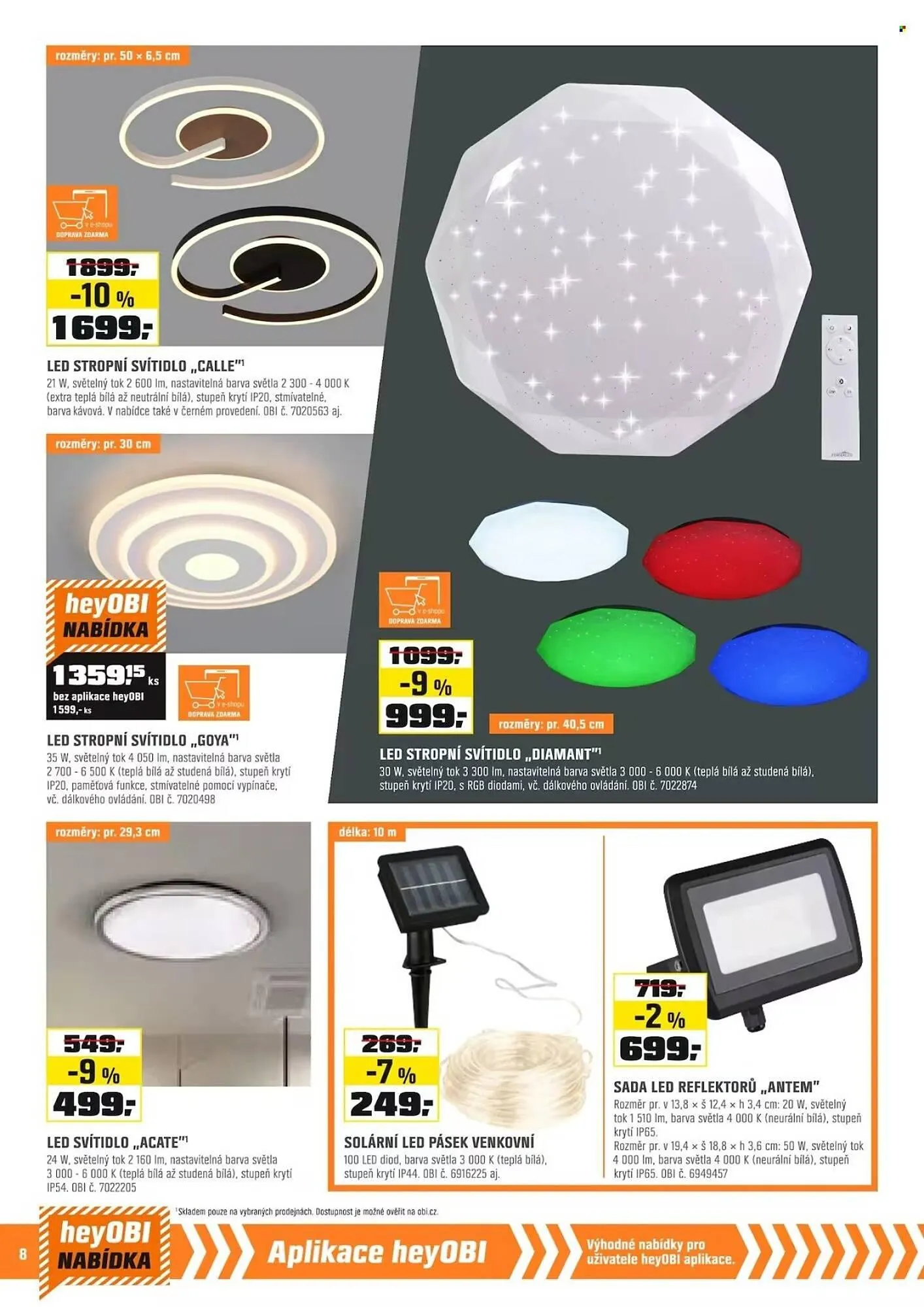 OBI leták - 1. listopadu 30. listopadu 2025 - Page 8