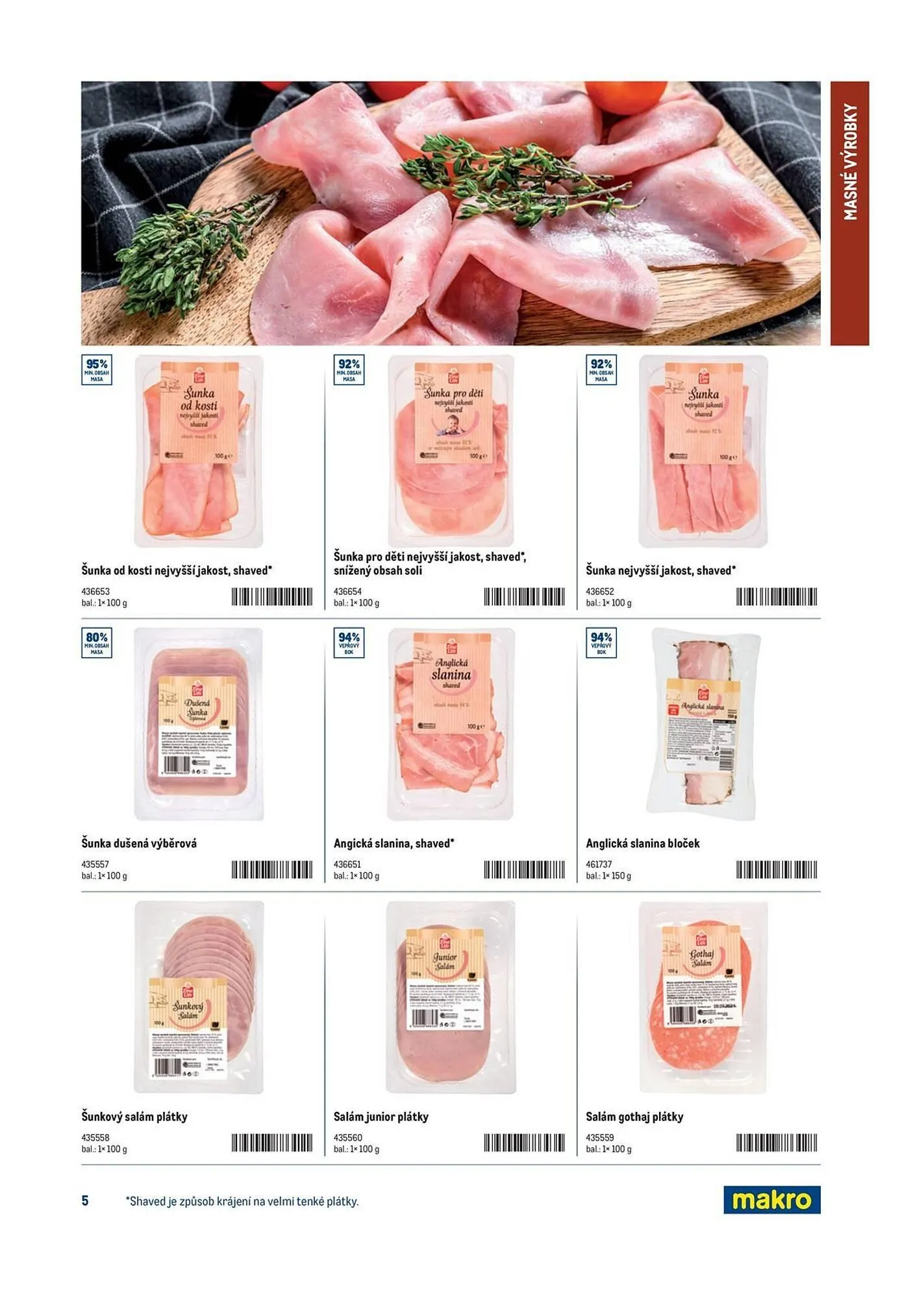 Makro leták - 29. března 31. prosince 2025 - Page 5