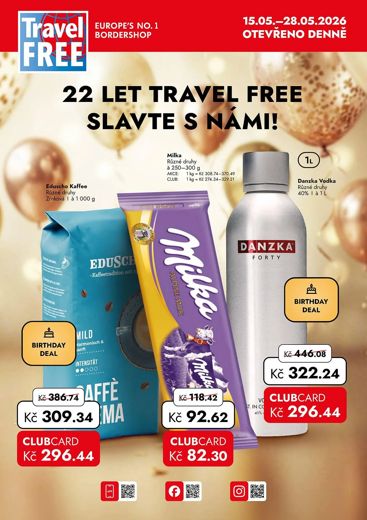 TRAVEL FREE leták - 15. května 28. května 2026 - Page 1