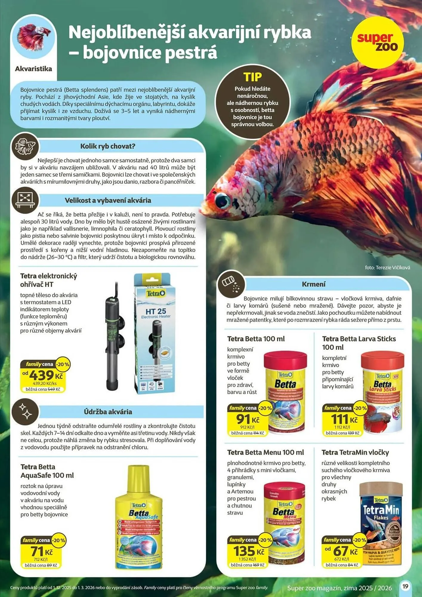 Super Zoo leták - 2. prosince 28. února 2026 - Page 19