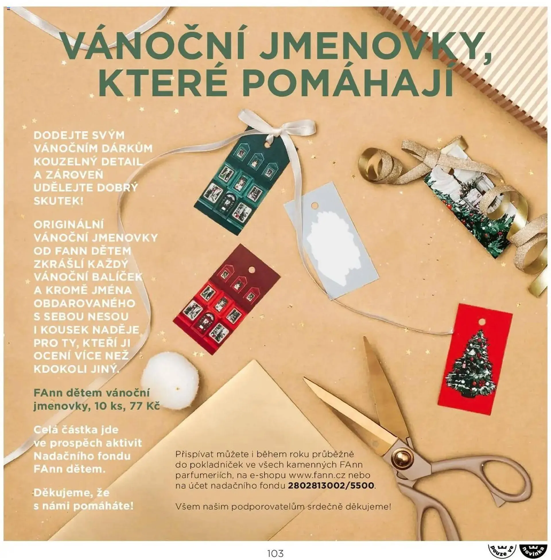 Fann Parfumerie leták - 30. října 31. prosince 2025 - Page 103