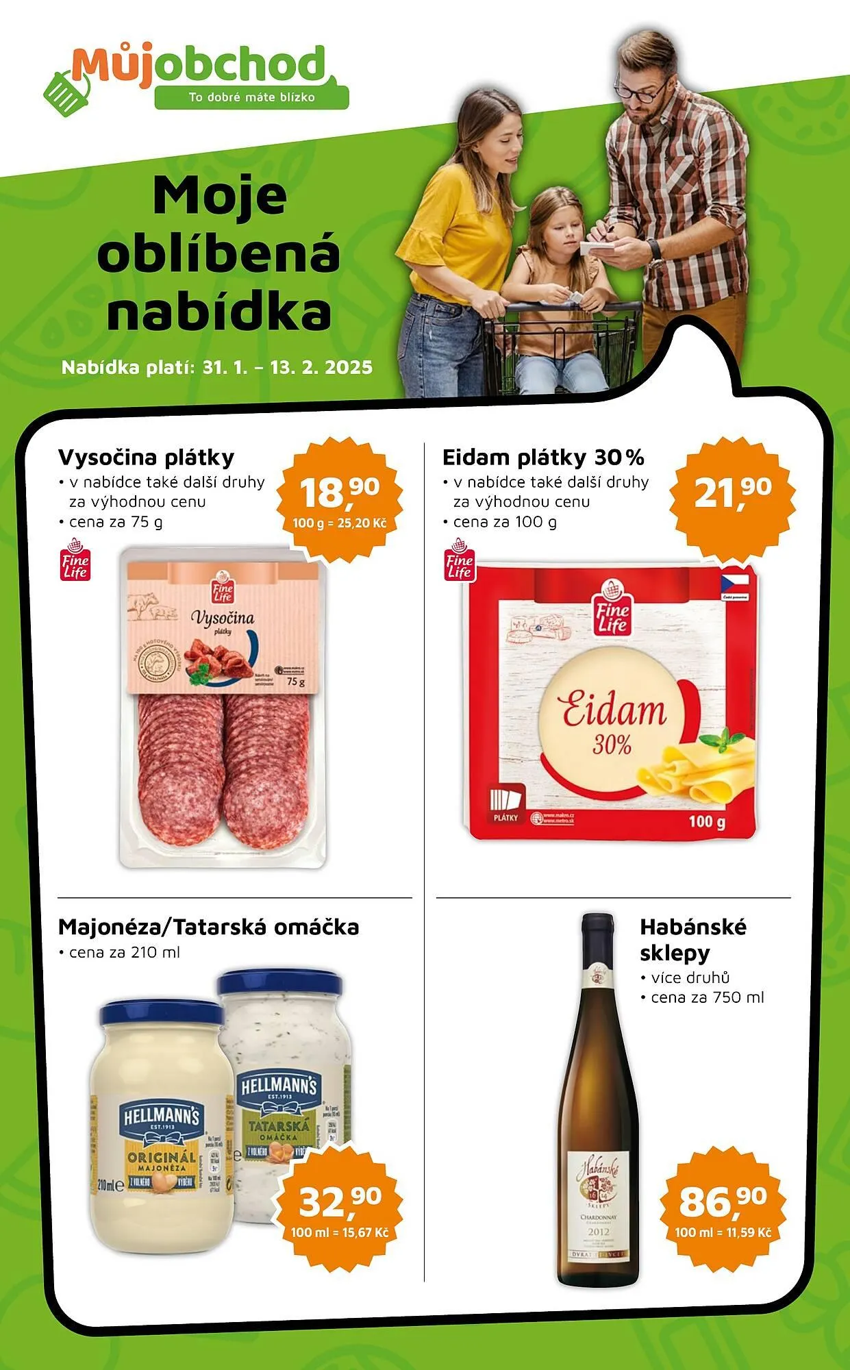 Můjobchod leták - 31. ledna 13. února 2025 - Page 1