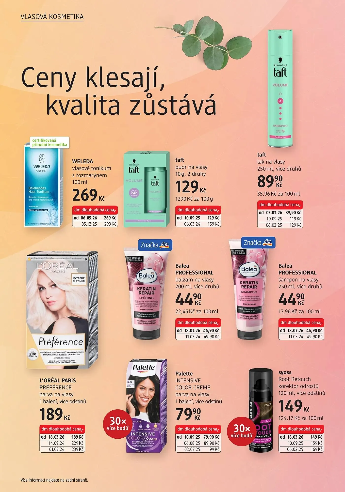 Dm drogerie leták - 7. května 3. června 2026 - Page 4