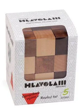 Dřevěný hlavolam – Krychle