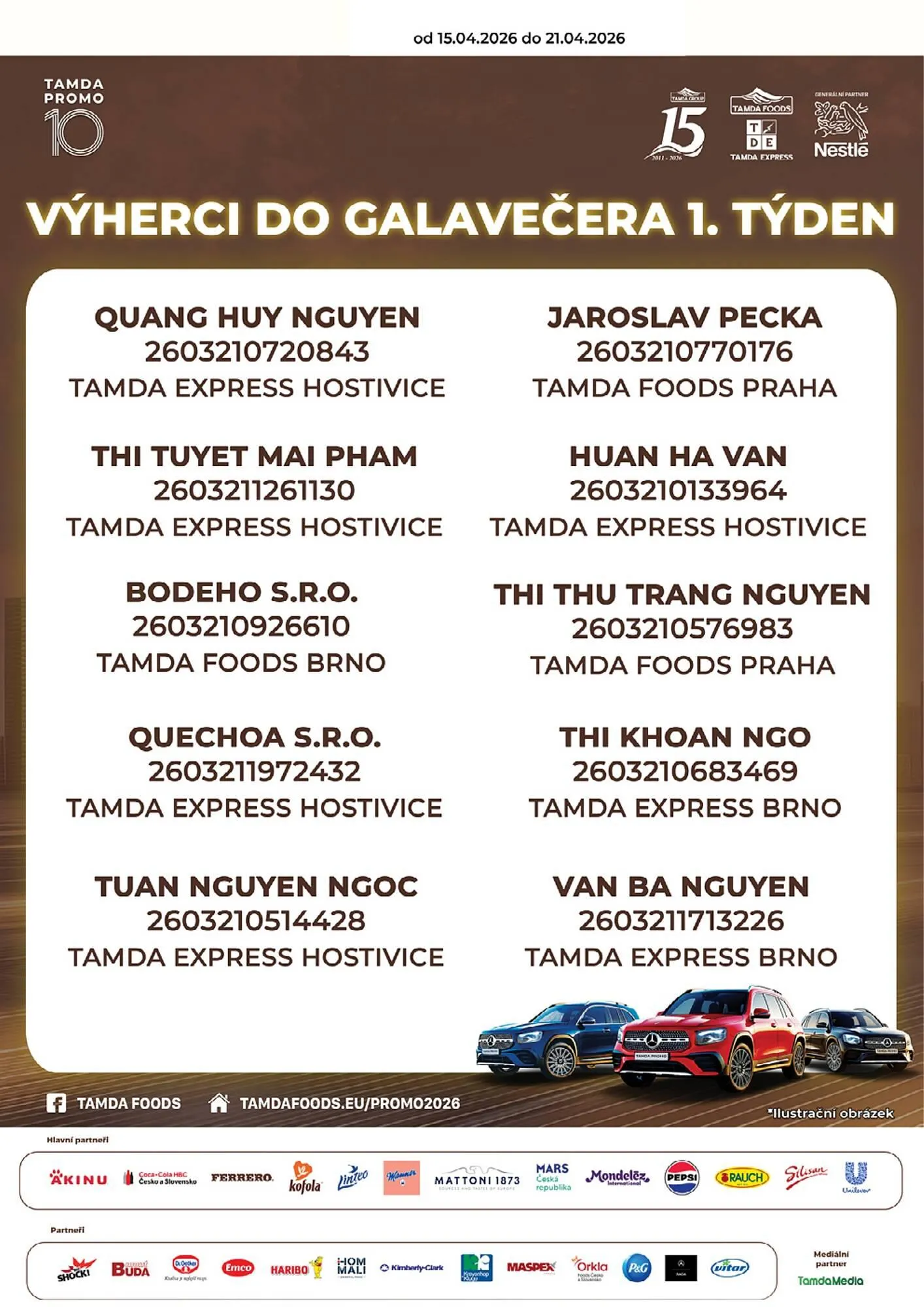 Tamda Foods leták - 15. dubna 21. dubna 2026 - Page 3