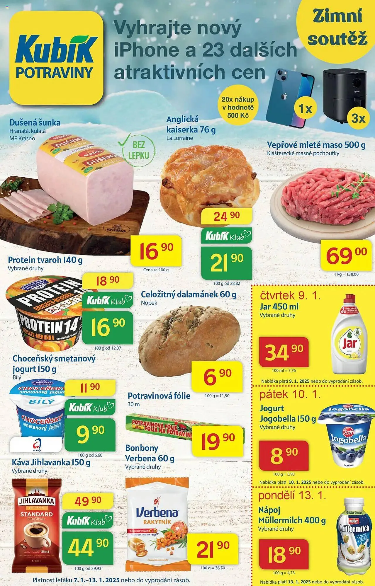 Kubík potraviny leták - 1