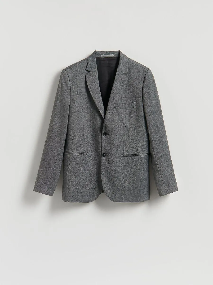 Sako slim fit s viskózou