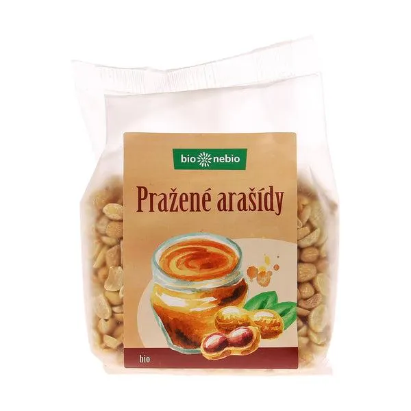 Arašídy loupané pražené 200 g BIO BIO NEBIO