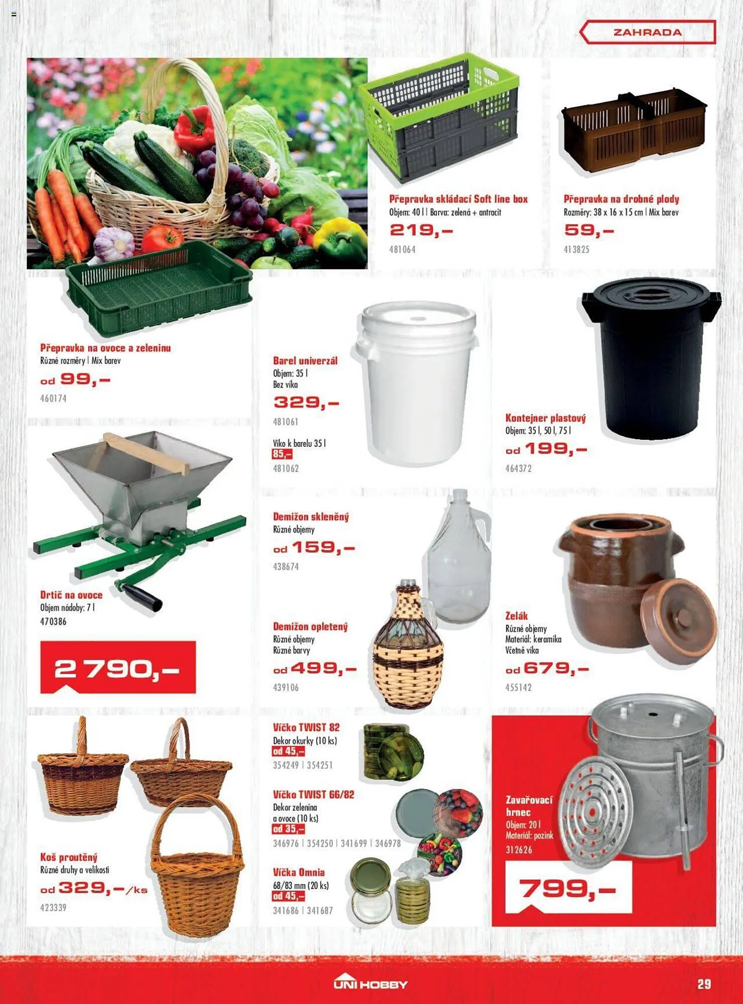 Uni Hobby leták - 1. srpna 25. srpna 2024 - Page 29