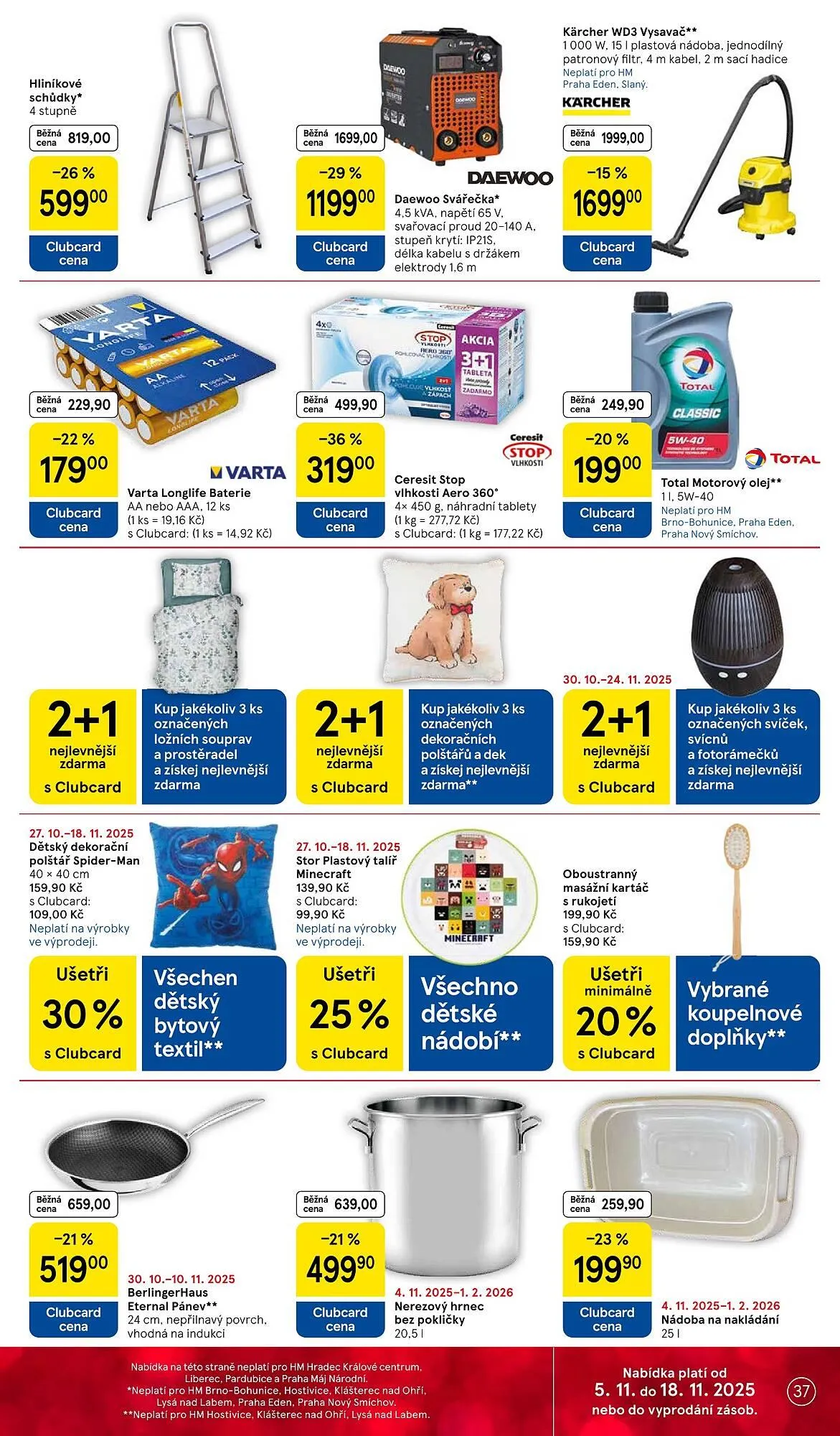 Tesco leták - 5. listopadu 11. listopadu 2025 - Page 37