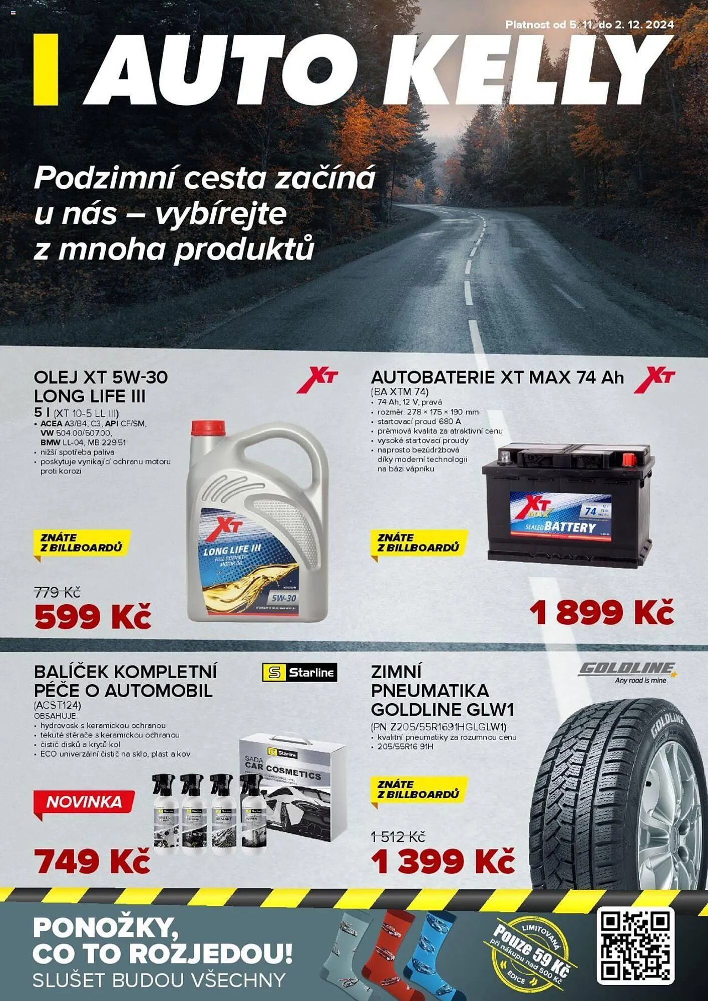 Auto Kelly leták - 5. listopadu 2. prosince 2024 - Page 1
