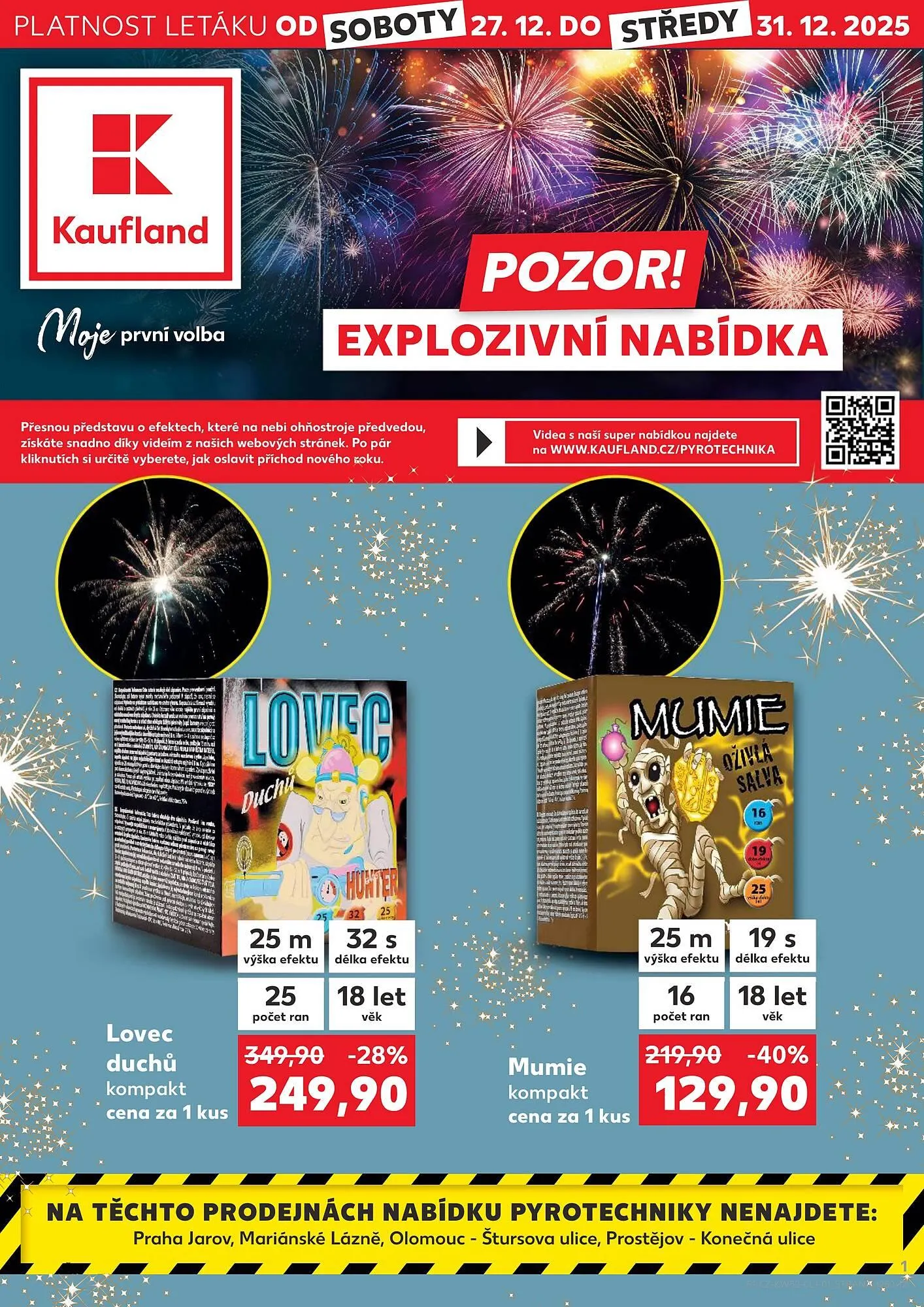 Kaufland leták - 27. prosince 31. prosince 2025 - Page 1