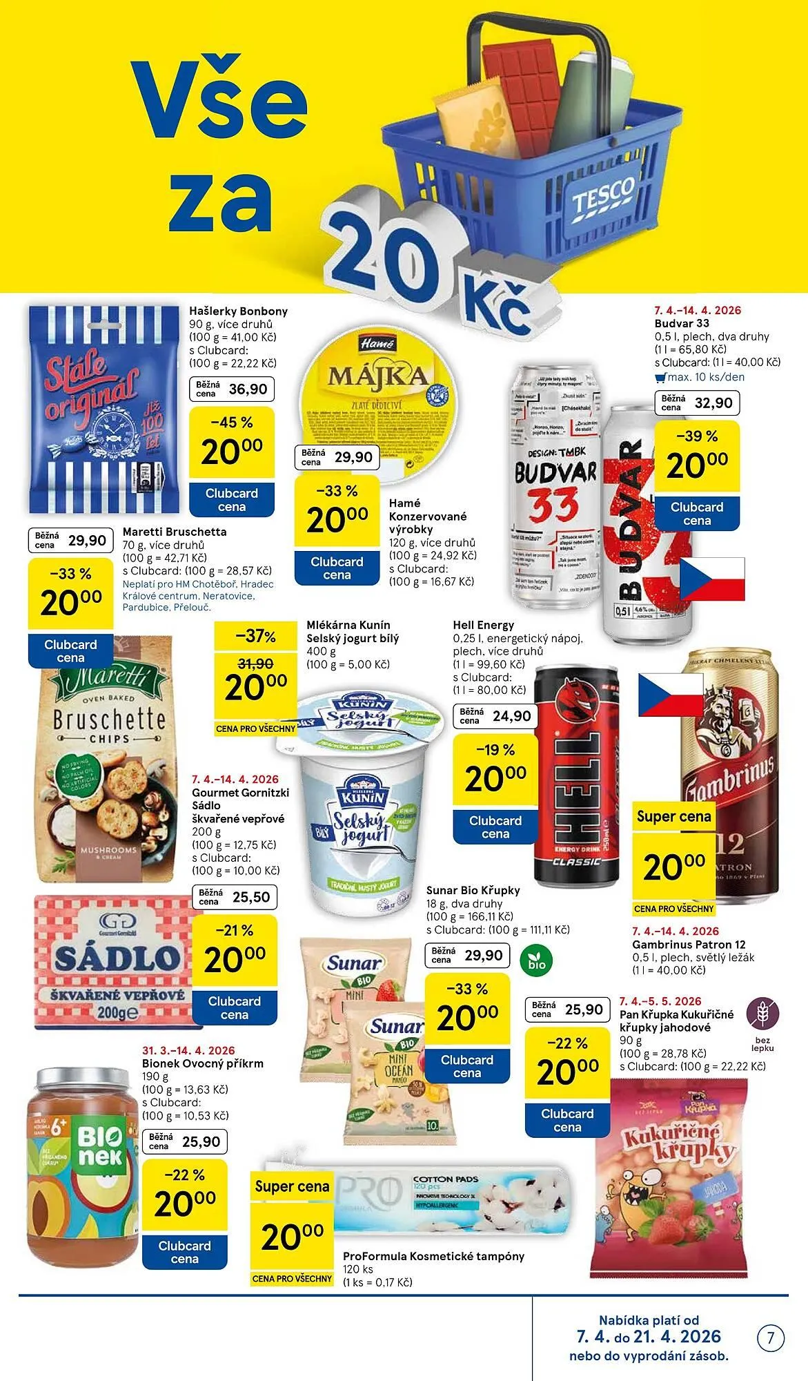 Tesco leták - 7. dubna 14. dubna 2026 - Page 7
