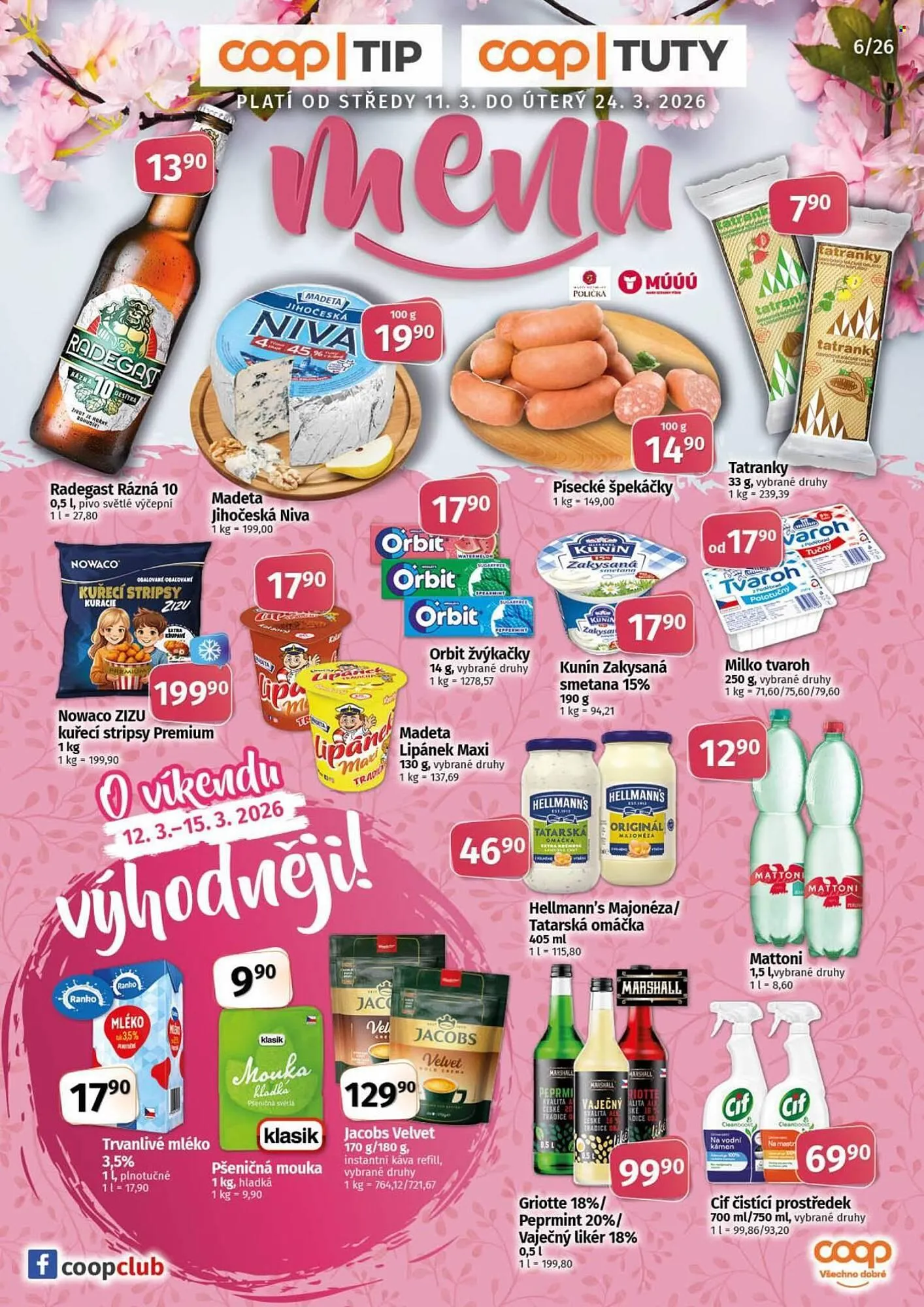 COOP TIP leták - 11. března 24. března 2026 - Page 1