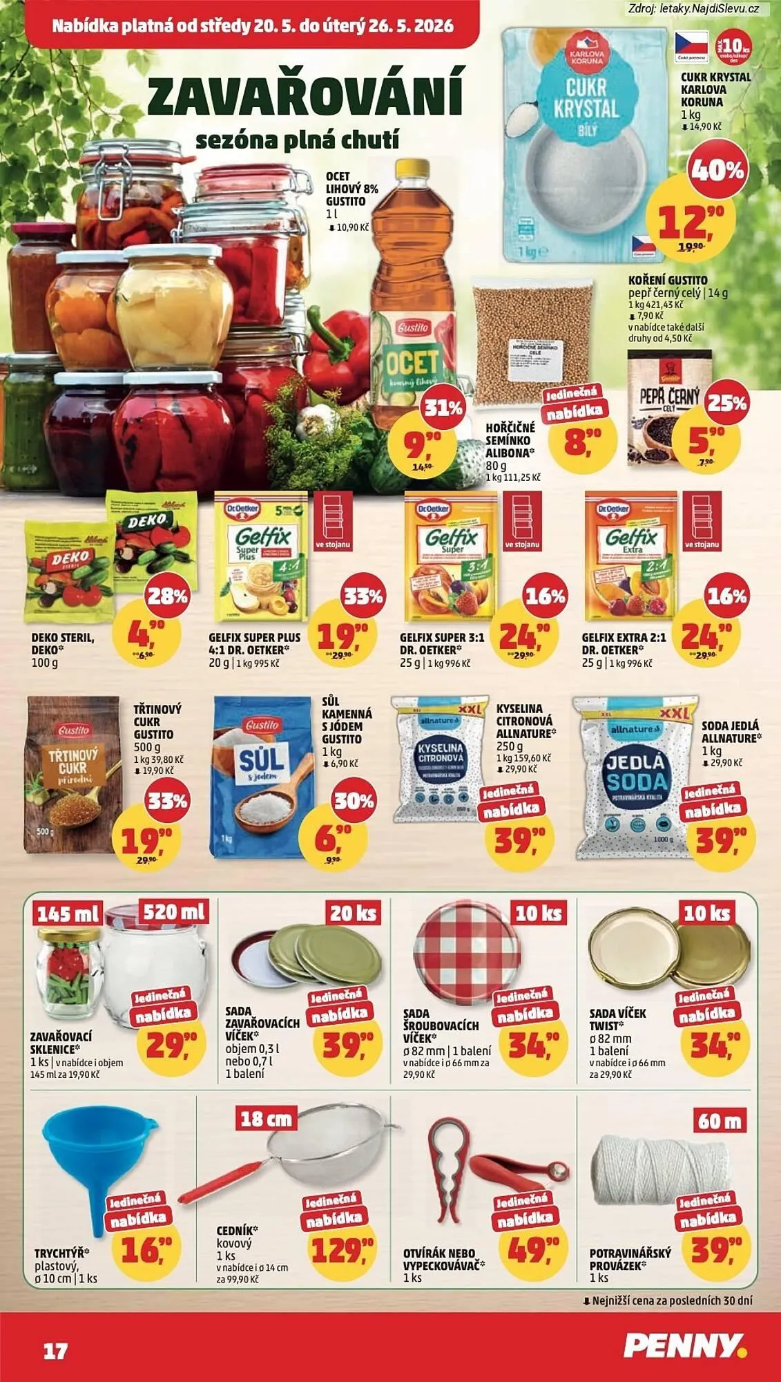 Penny Market leták - 20. května 26. května 2026 - Page 17
