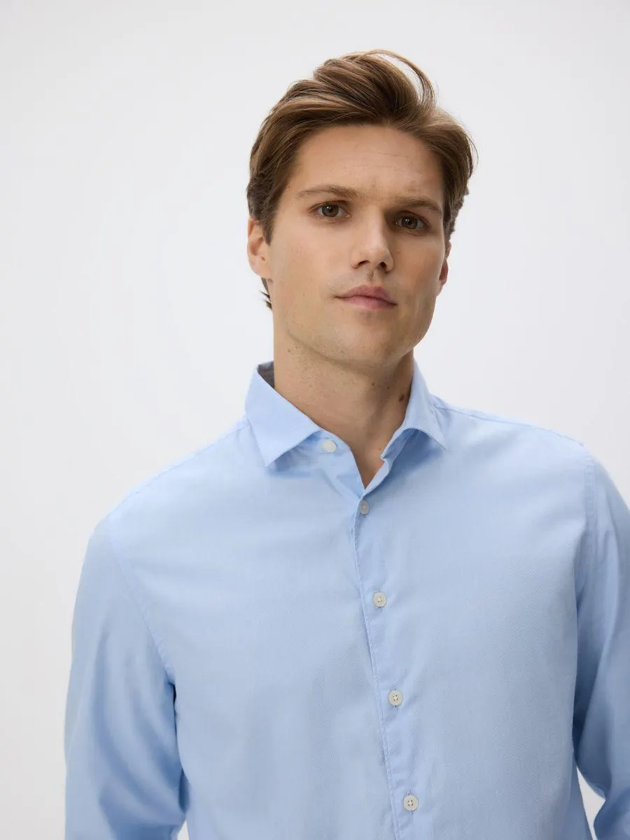 Košile slim fit z egyptské bavlny