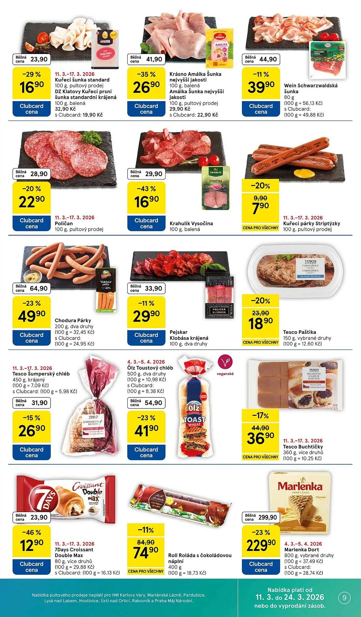Tesco leták - 11. března 17. března 2026 - Page 9