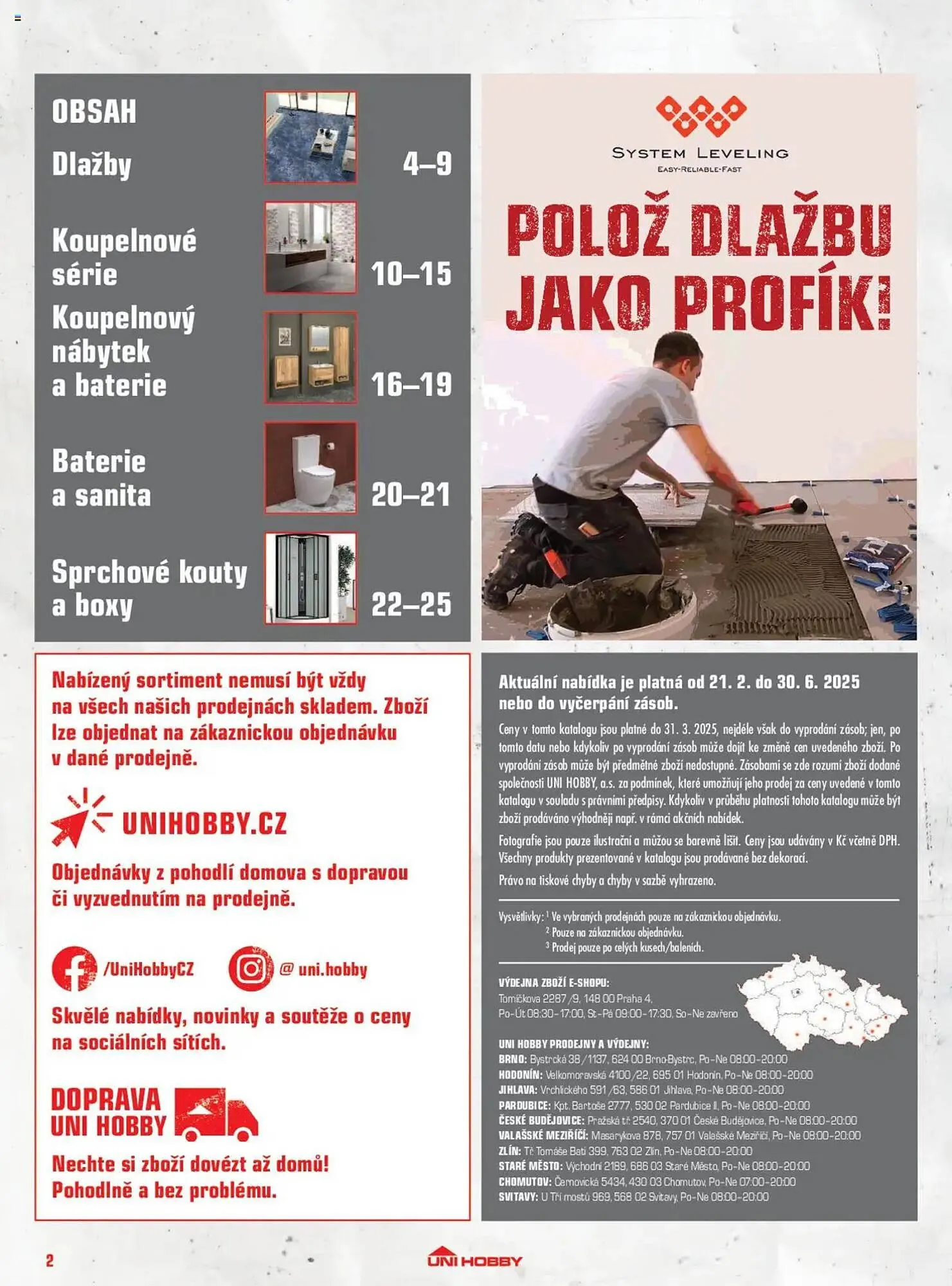 Uni Hobby leták - 21. února 30. června 2025 - Page 2