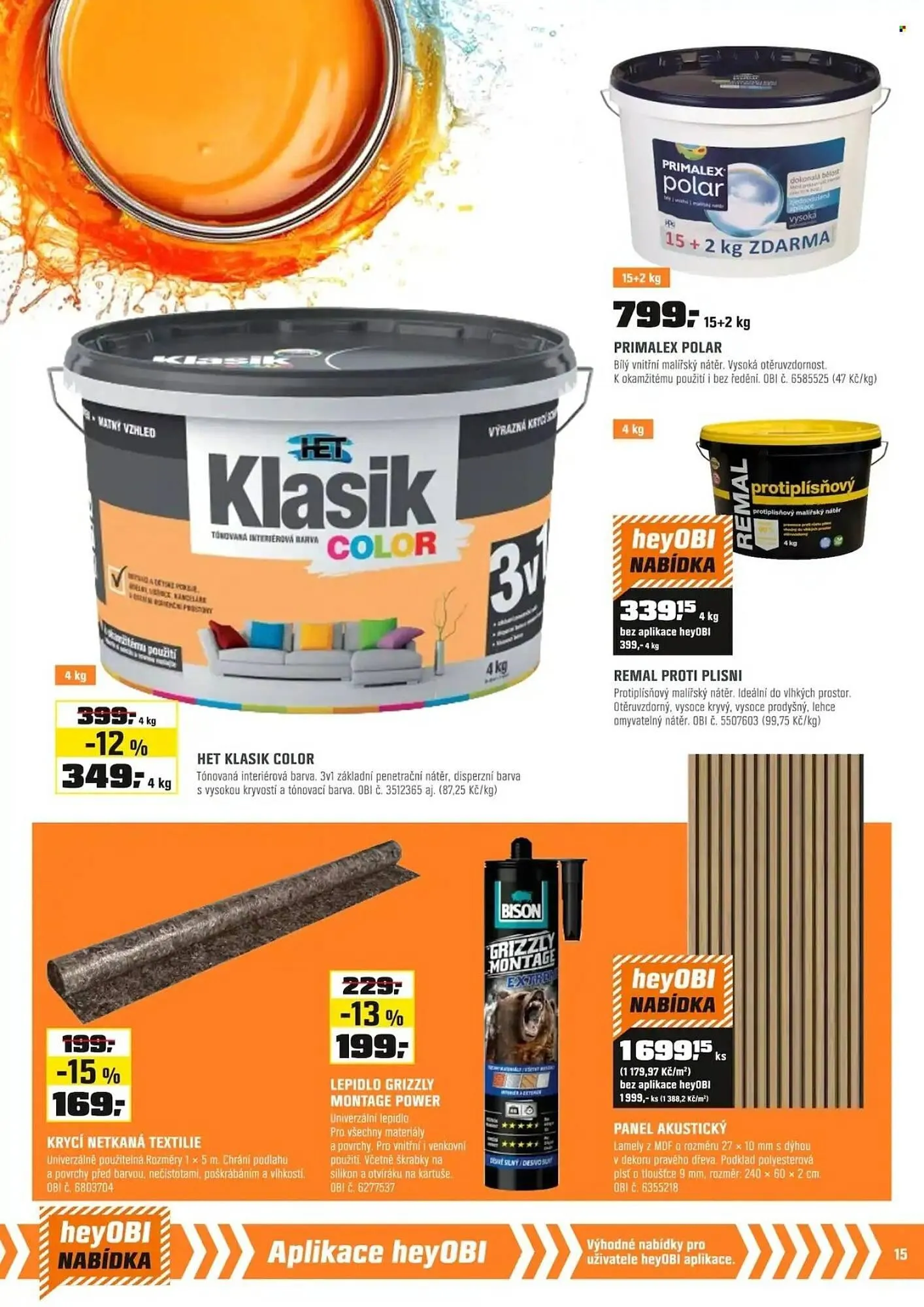 OBI leták - 1. listopadu 30. listopadu 2025 - Page 15