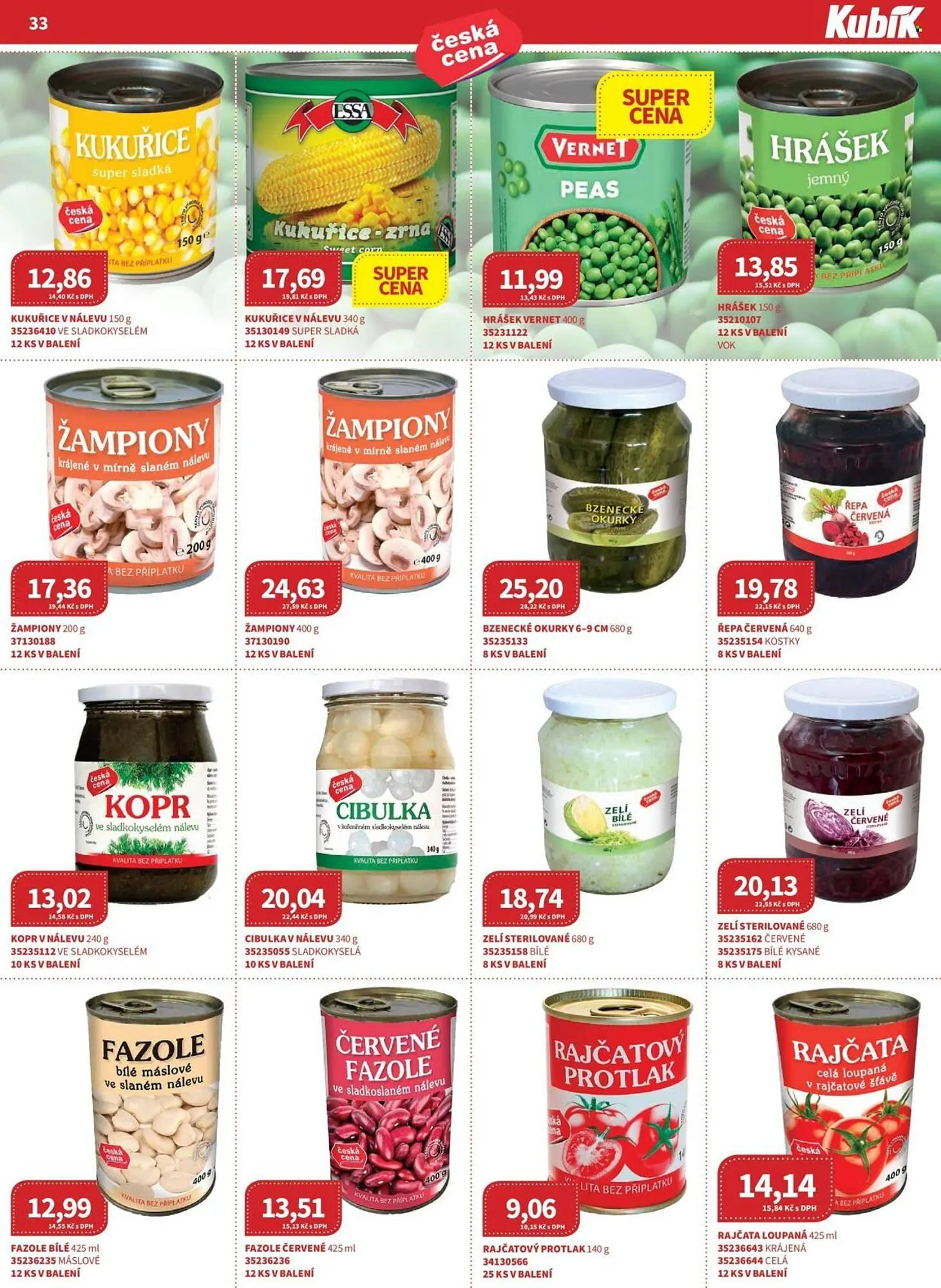 Kubík potraviny leták - 1. listopadu 30. listopadu 2025 - Page 33