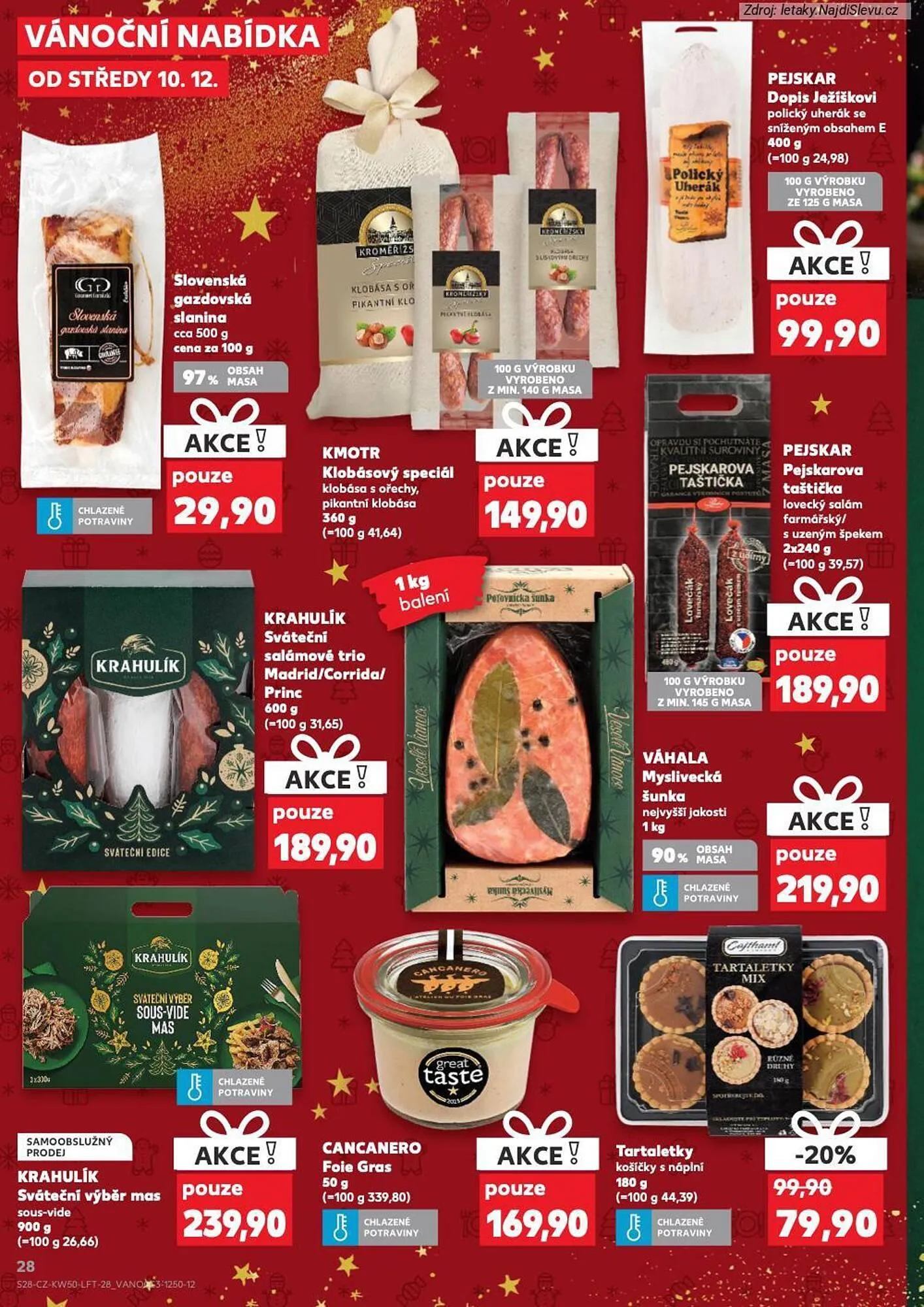Kaufland leták - 10. prosince 16. prosince 2025 - Page 28