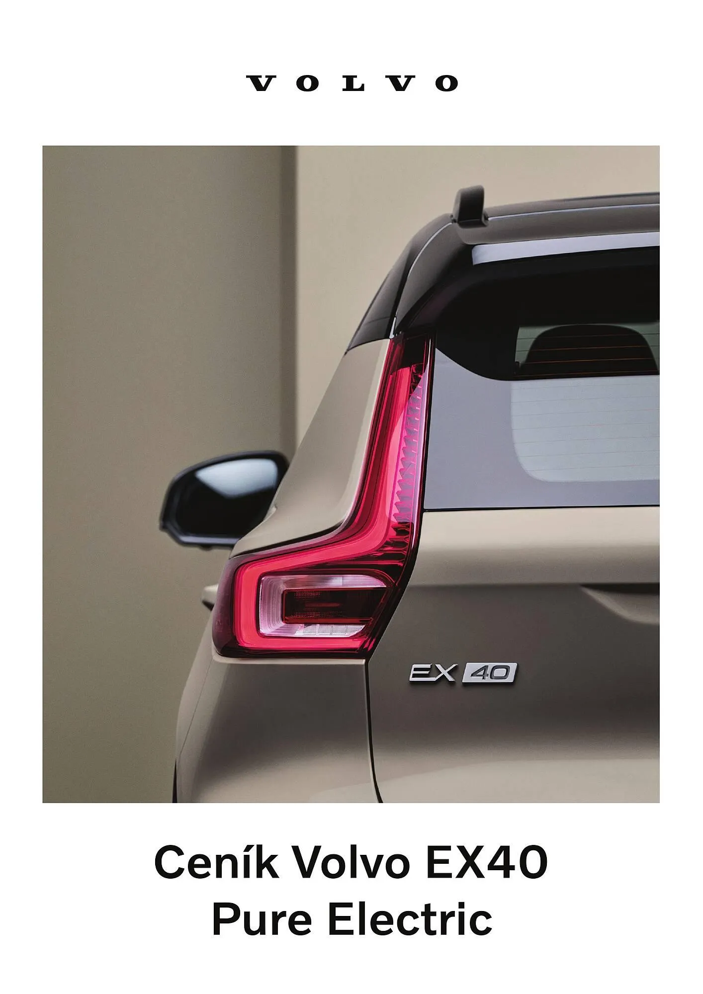Volvo EX40 leták - 1