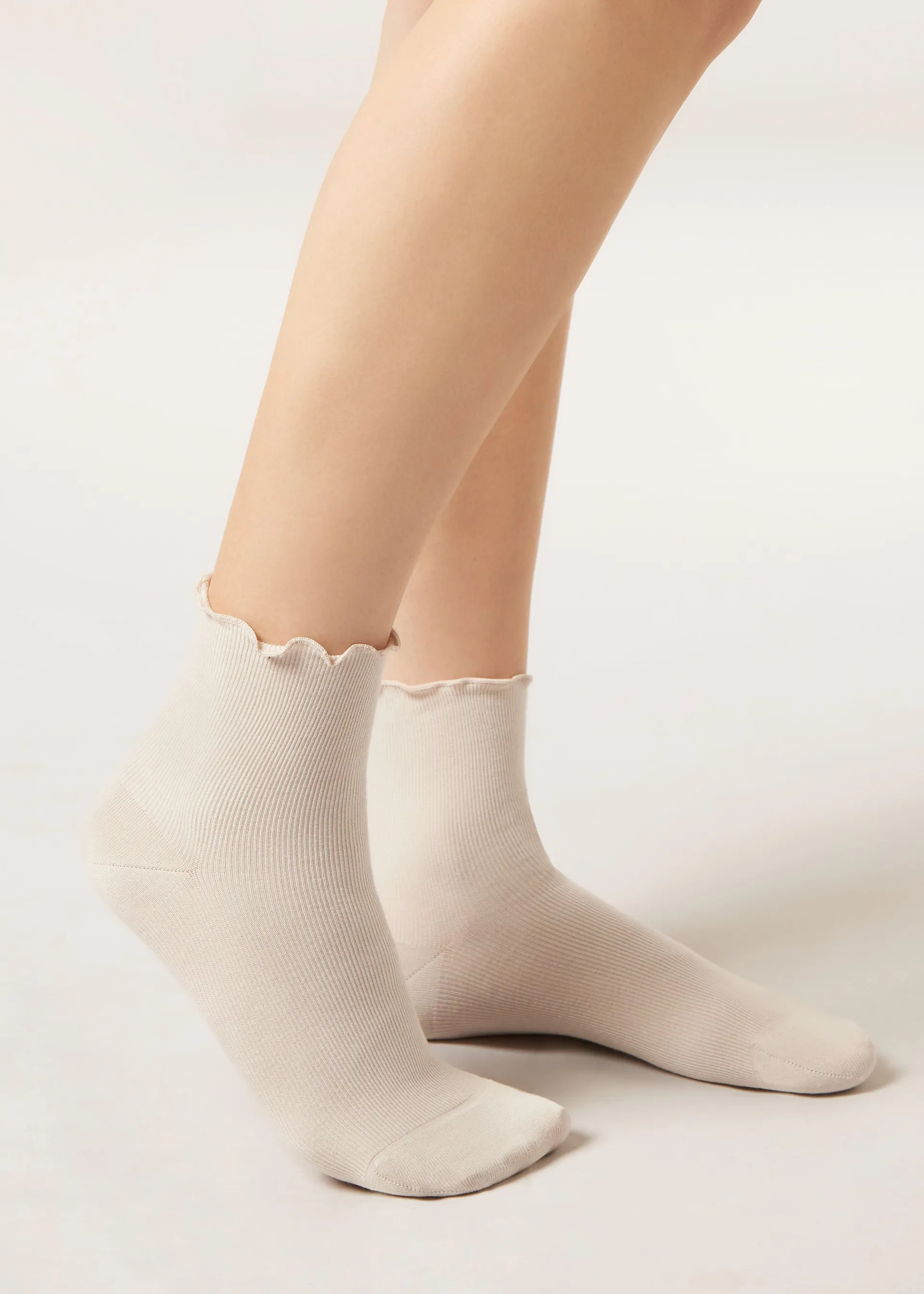 Žebrované ponožky