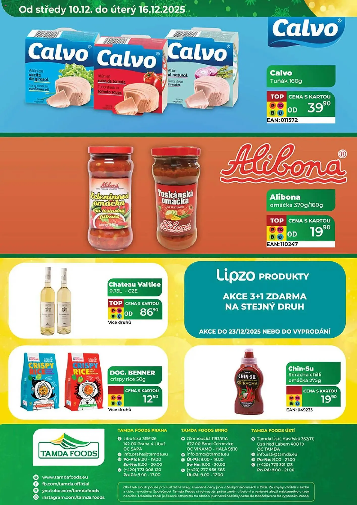 Tamda Foods leták - 10. prosince 16. prosince 2025 - Page 52