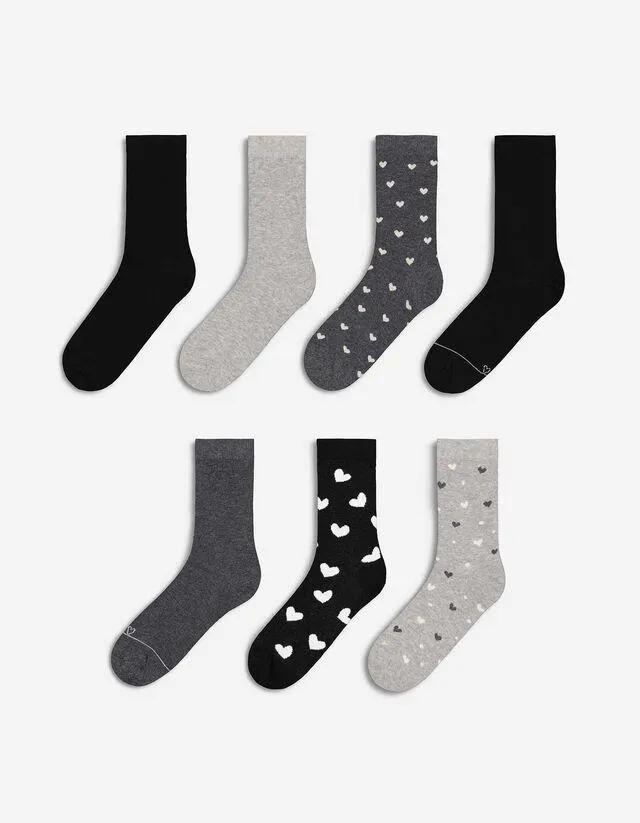 Ponožky - 7 ks v balení