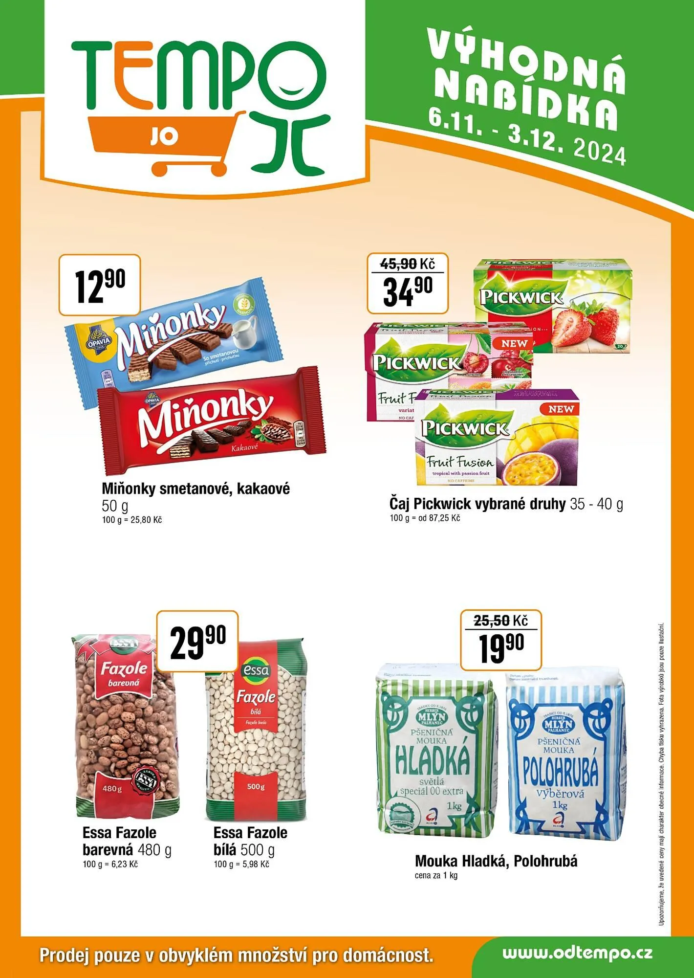 TEMPO leták - 6. listopadu 3. prosince 2024 - Page 8