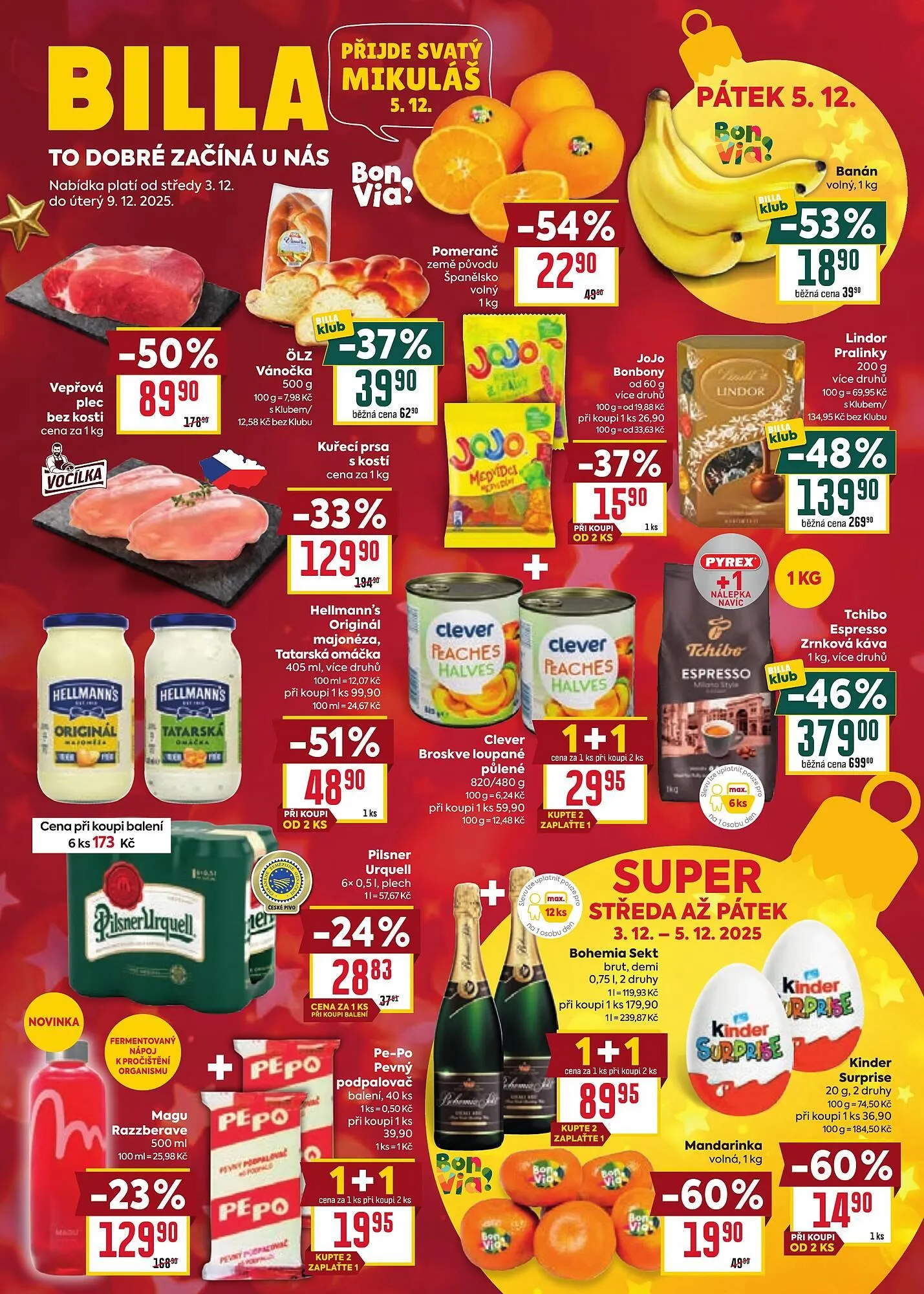 Billa leták - 1