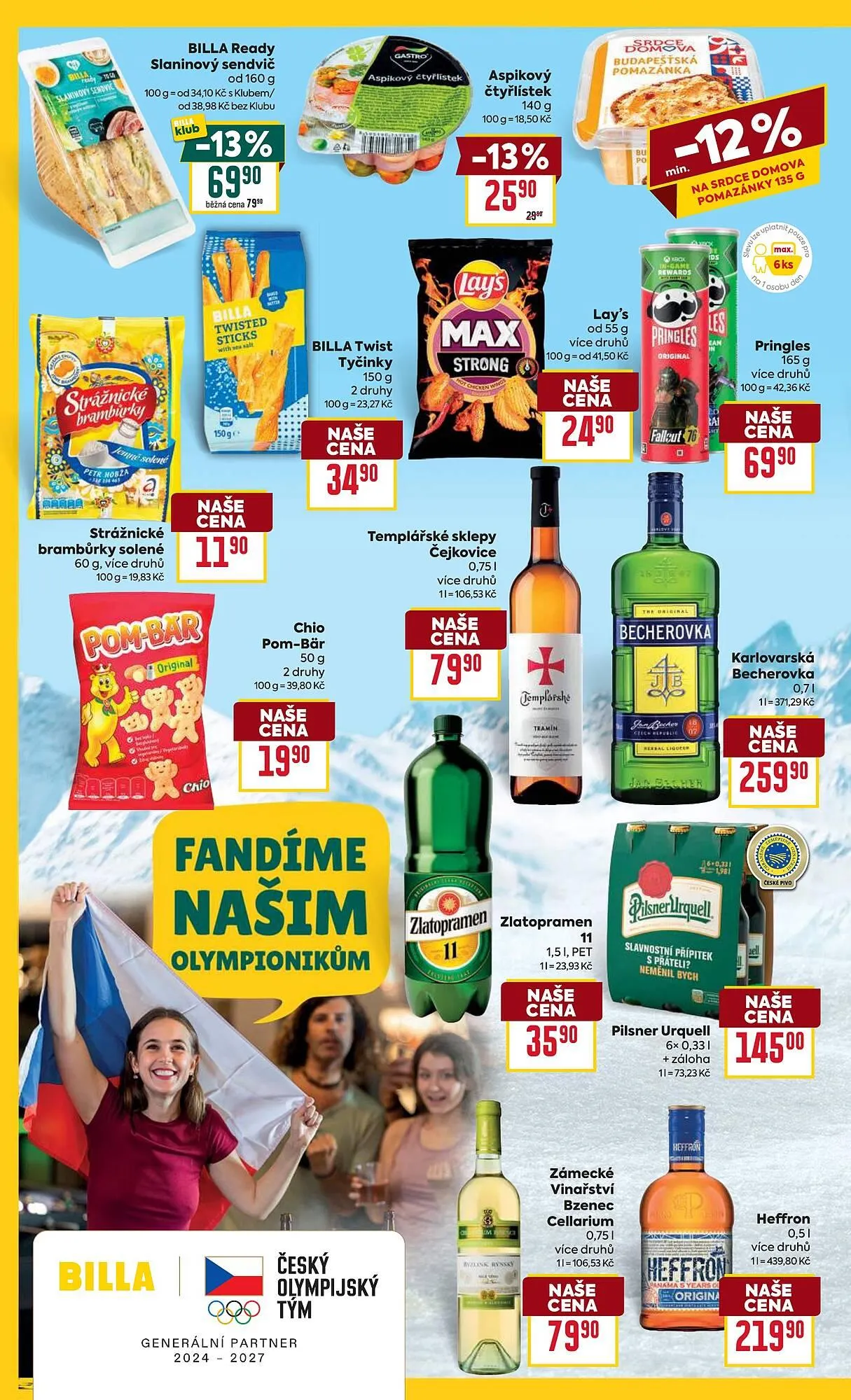 Billa leták - 18. února 24. února 2026 - Page 22