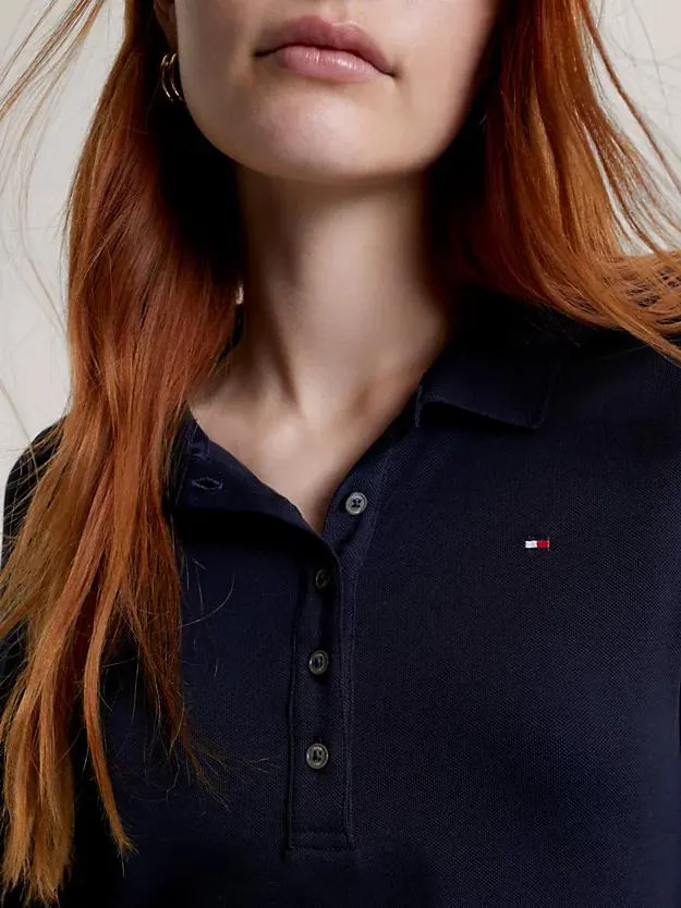 1985 Collection Long Sleeve Polo Dress