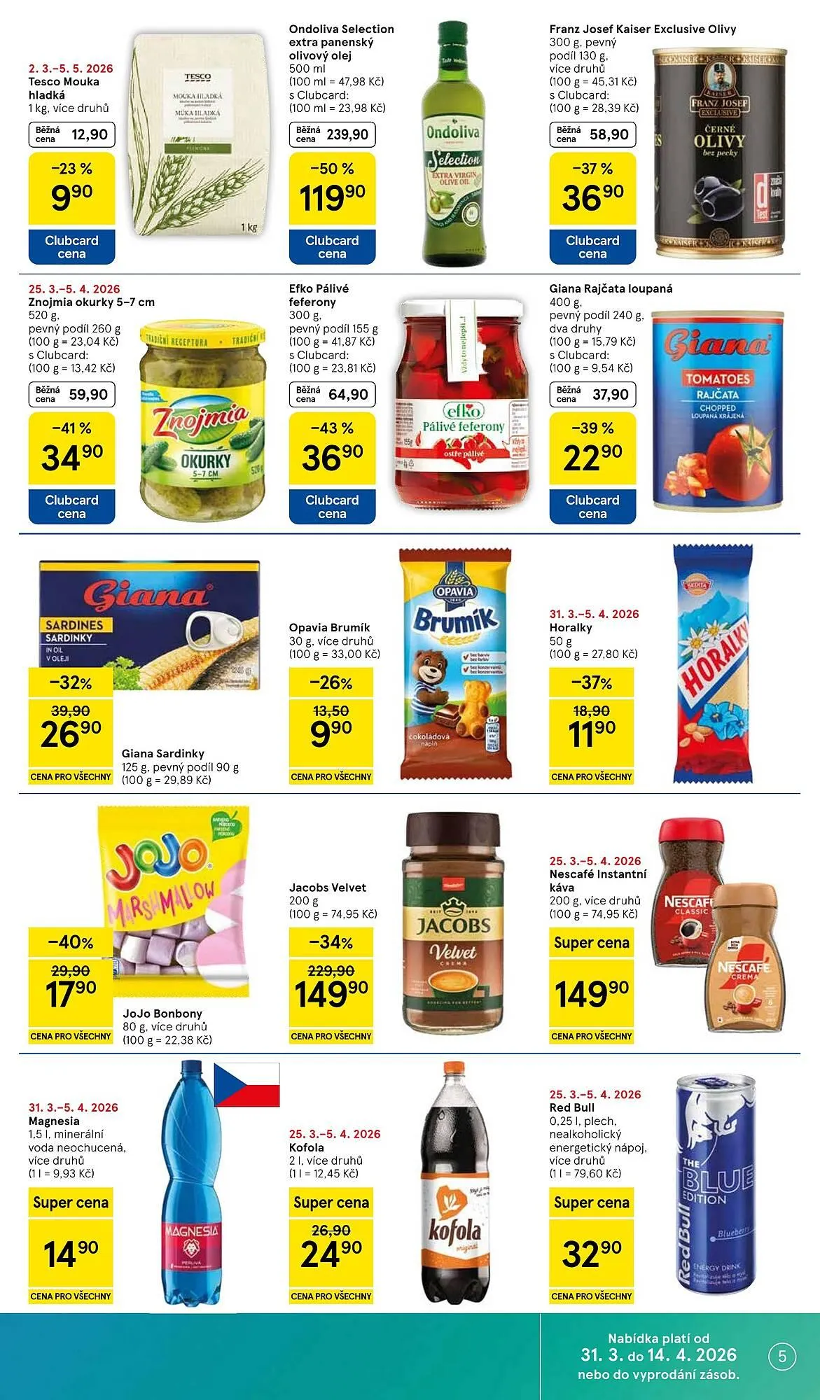 Tesco leták - 31. března 5. dubna 2026 - Page 5