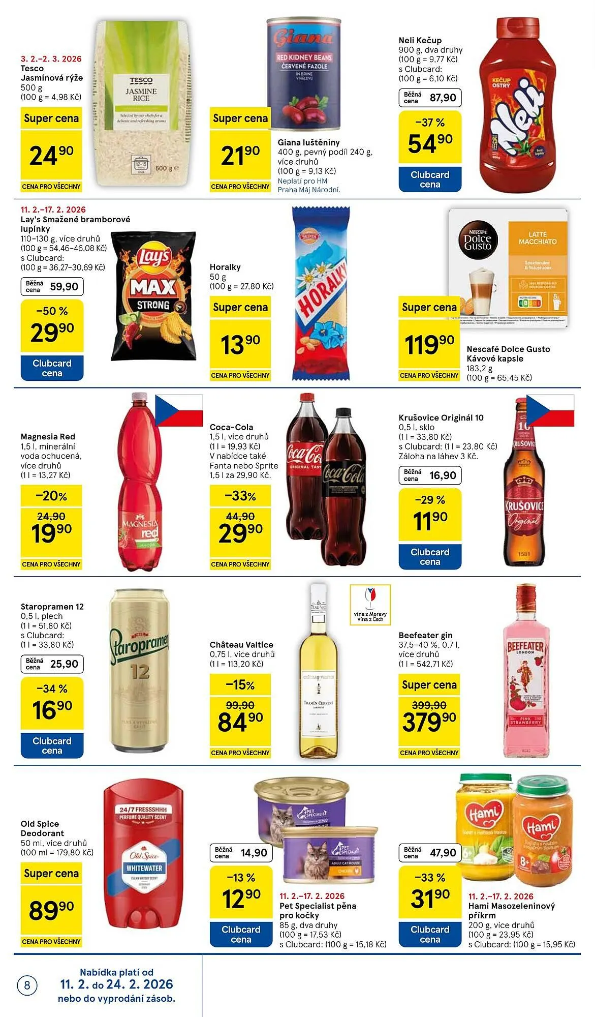Tesco leták - 11. února 17. února 2026 - Page 8