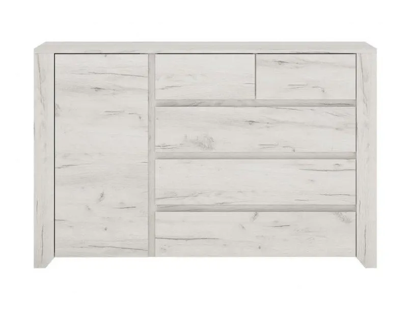 Komoda se zásuvkami bílá ANGEL TYP 41