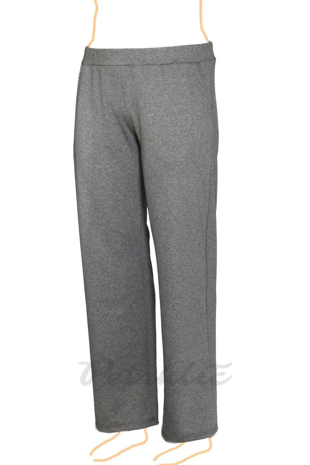 Volnočasové kalhoty z bavlněného úpletu - volba výšky pasu a délky