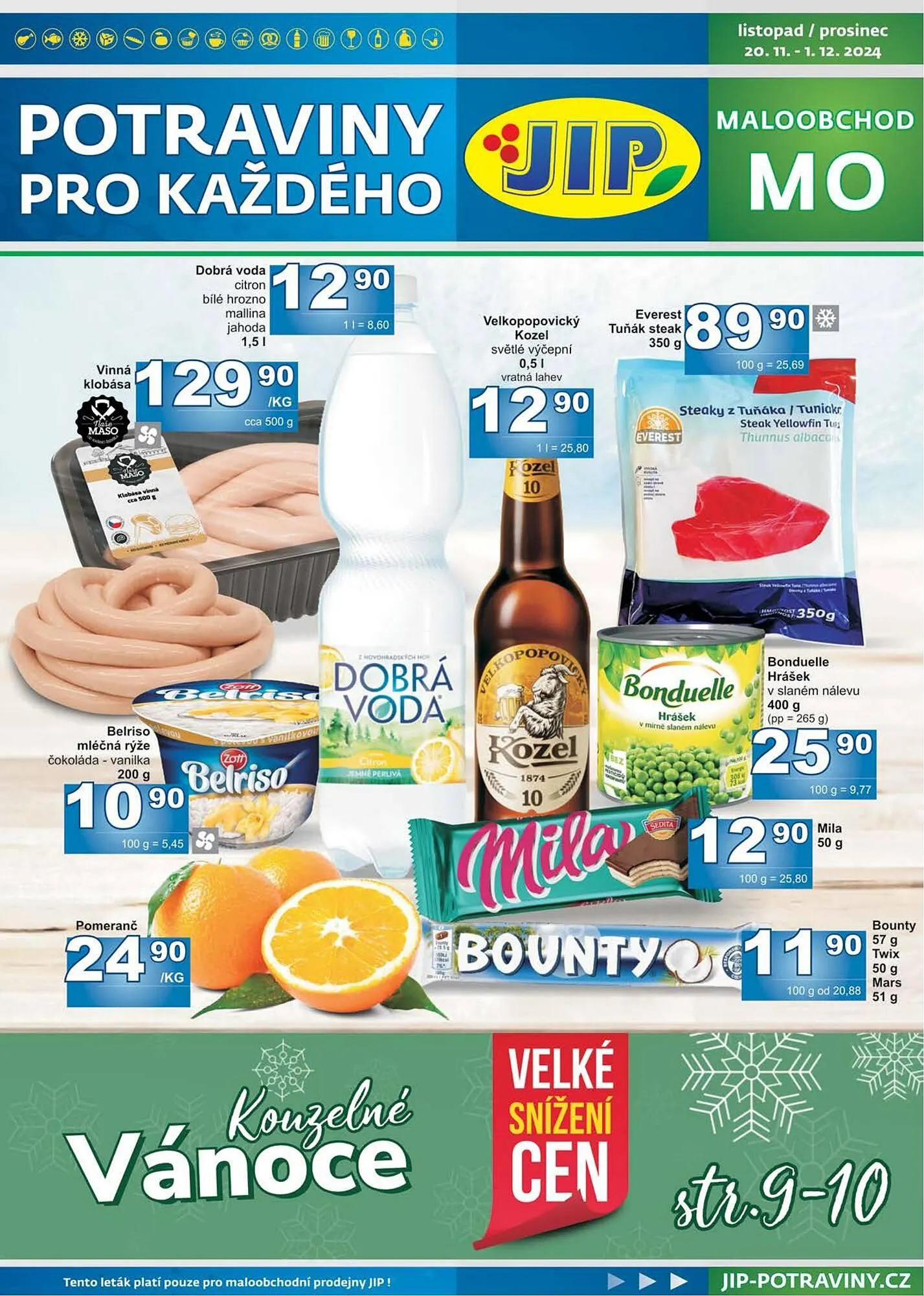 Jip leták - 20. listopadu 1. prosince 2024 - Page 1