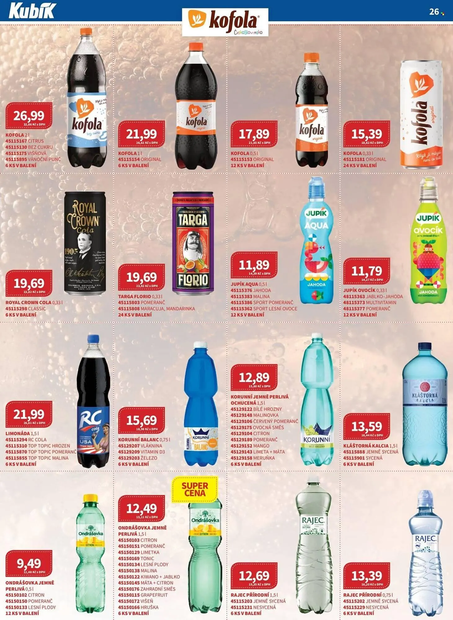 Kubík potraviny leták - 1. listopadu 30. listopadu 2025 - Page 26