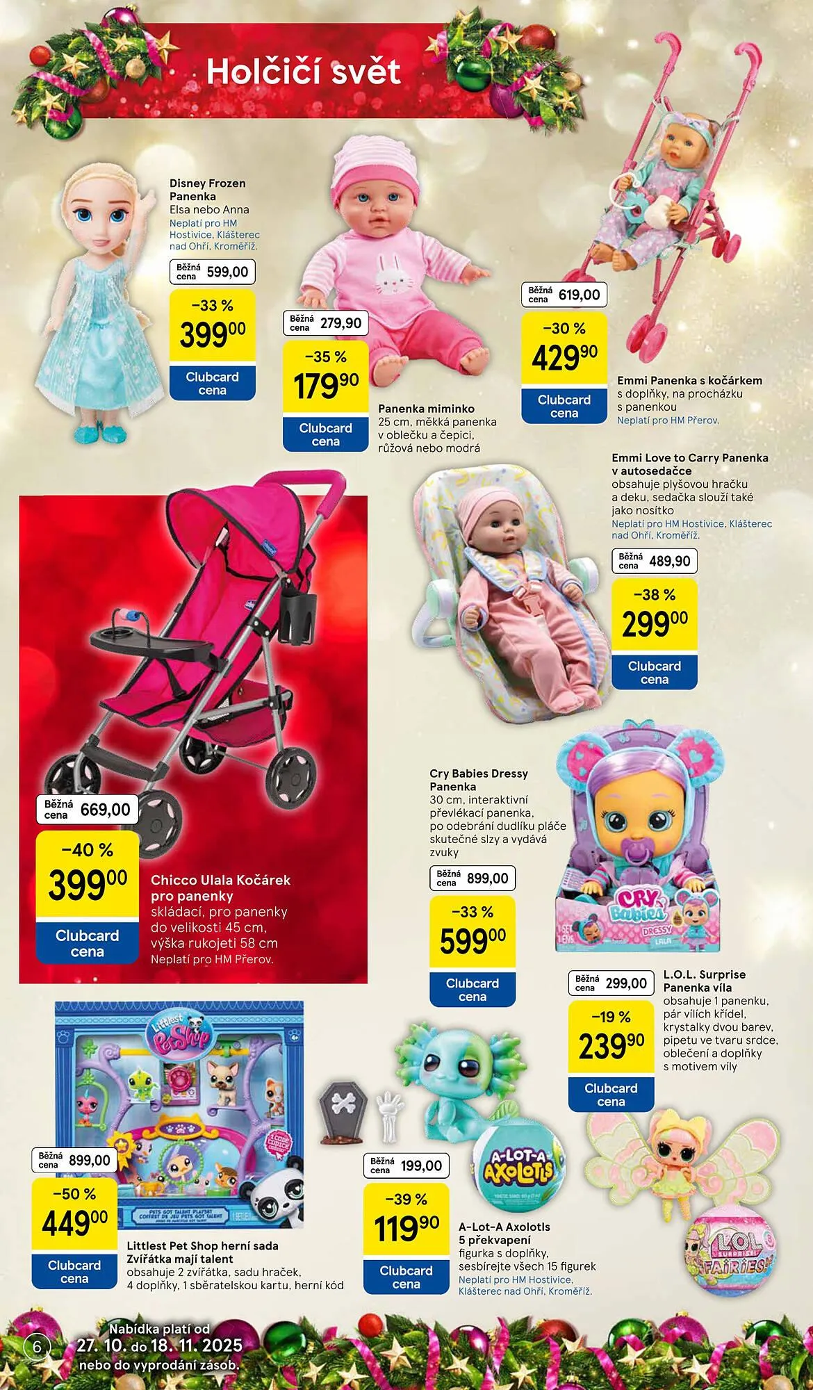 Tesco leták - 27. října 18. listopadu 2025 - Page 6