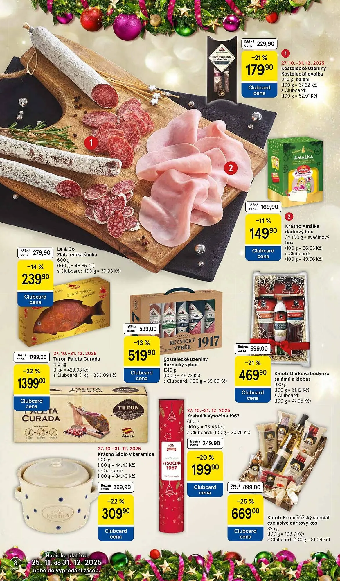 Tesco leták - 1. prosince 31. prosince 2025 - Page 8