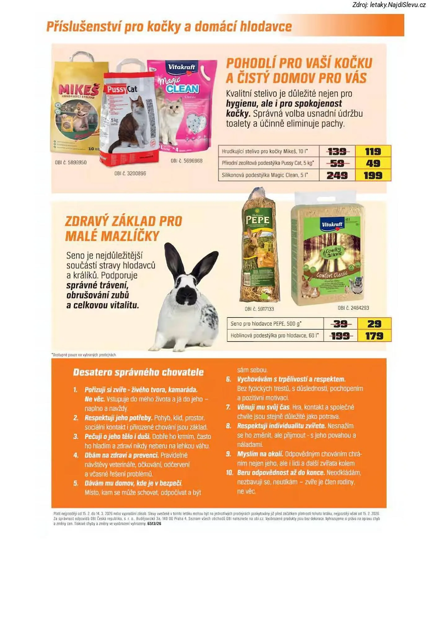 OBI leták - 15. února 14. března 2026 - Page 6