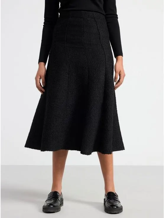 Buklé midi sukně