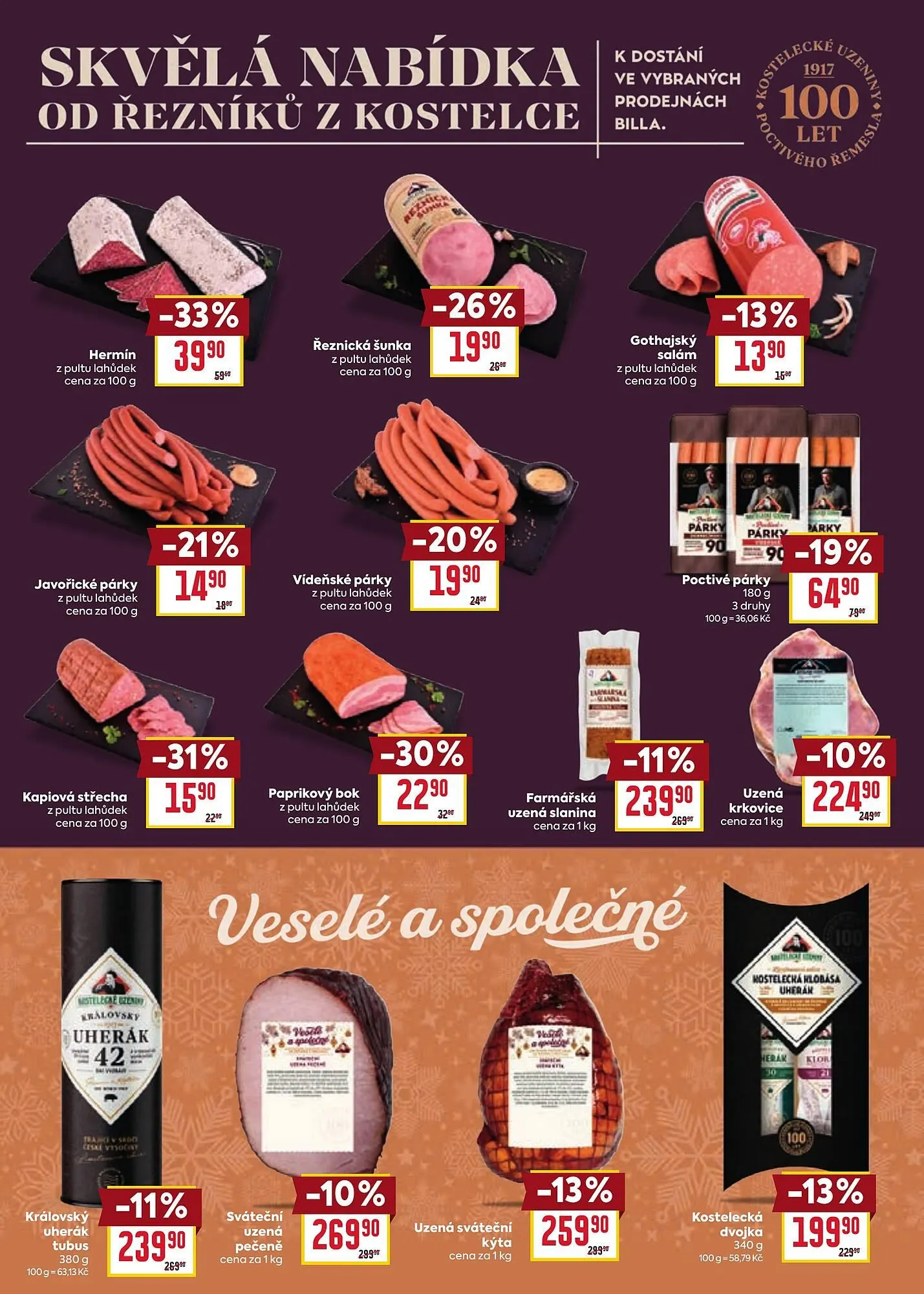 Billa leták - 19. listopadu 16. prosince 2025 - Page 4