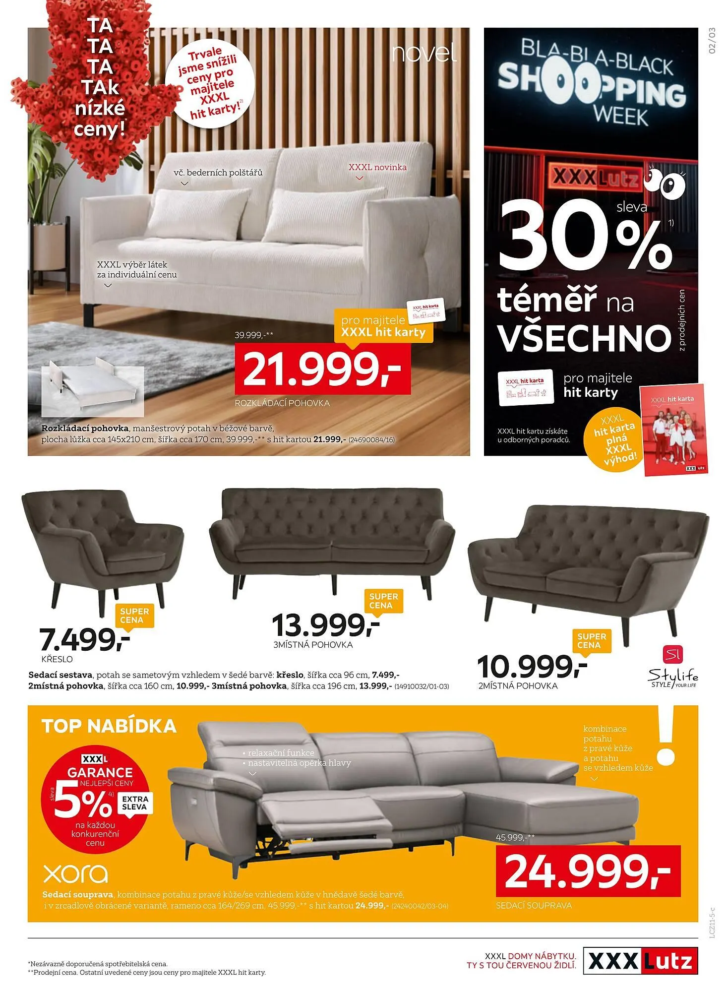 XXXLutz leták - 24. listopadu 7. prosince 2025 - Page 3