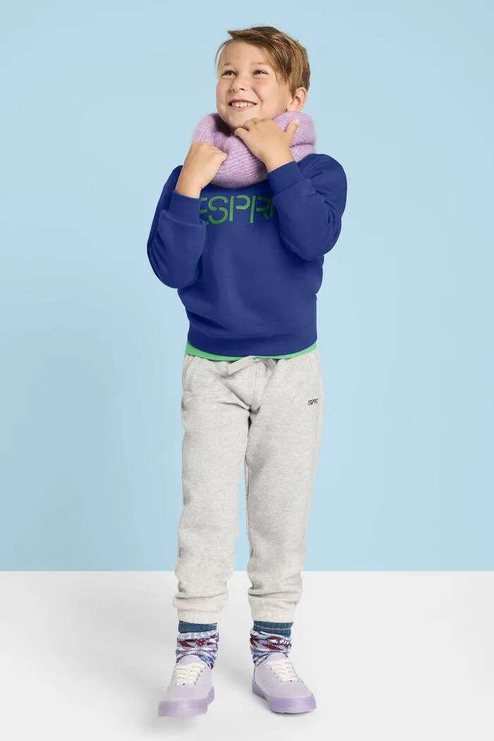 Pantalon de jogging en coton mélangé orné du logo